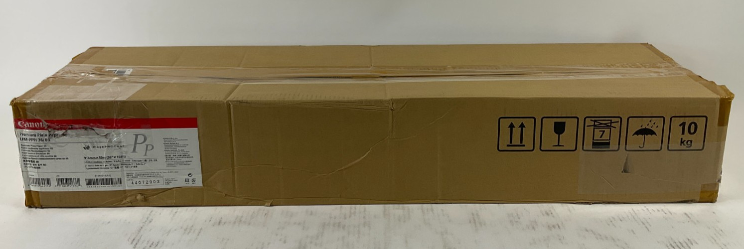 Canon Premium Large Format Plain Paper 2-PACK 36in x 164 ft White 8154A014