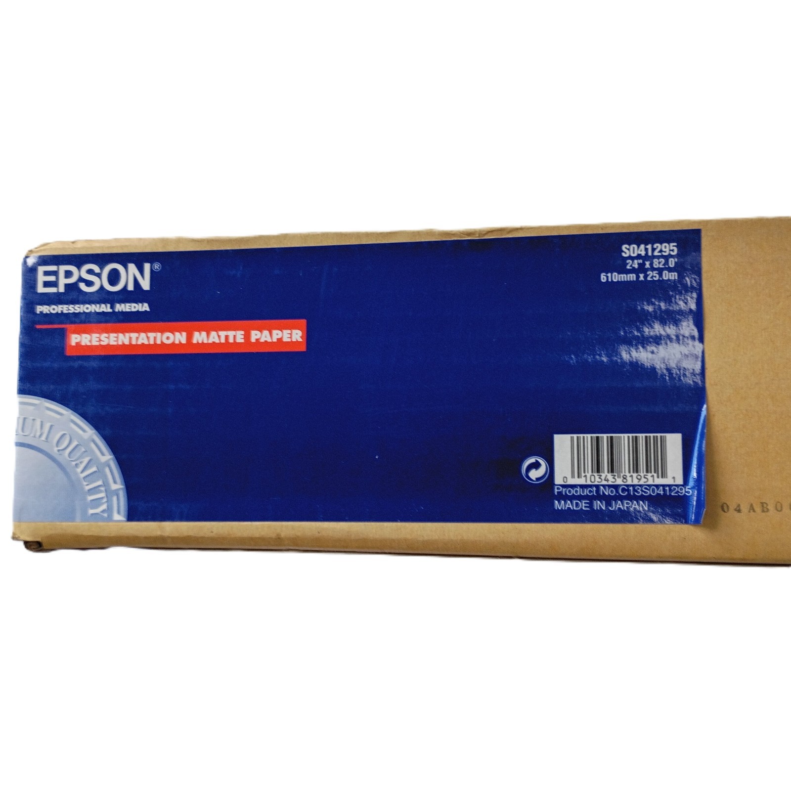 Epson Presentation Matte 24″ x 82′ Paper S041295 Roll C13S041295 Sealed/Genuine