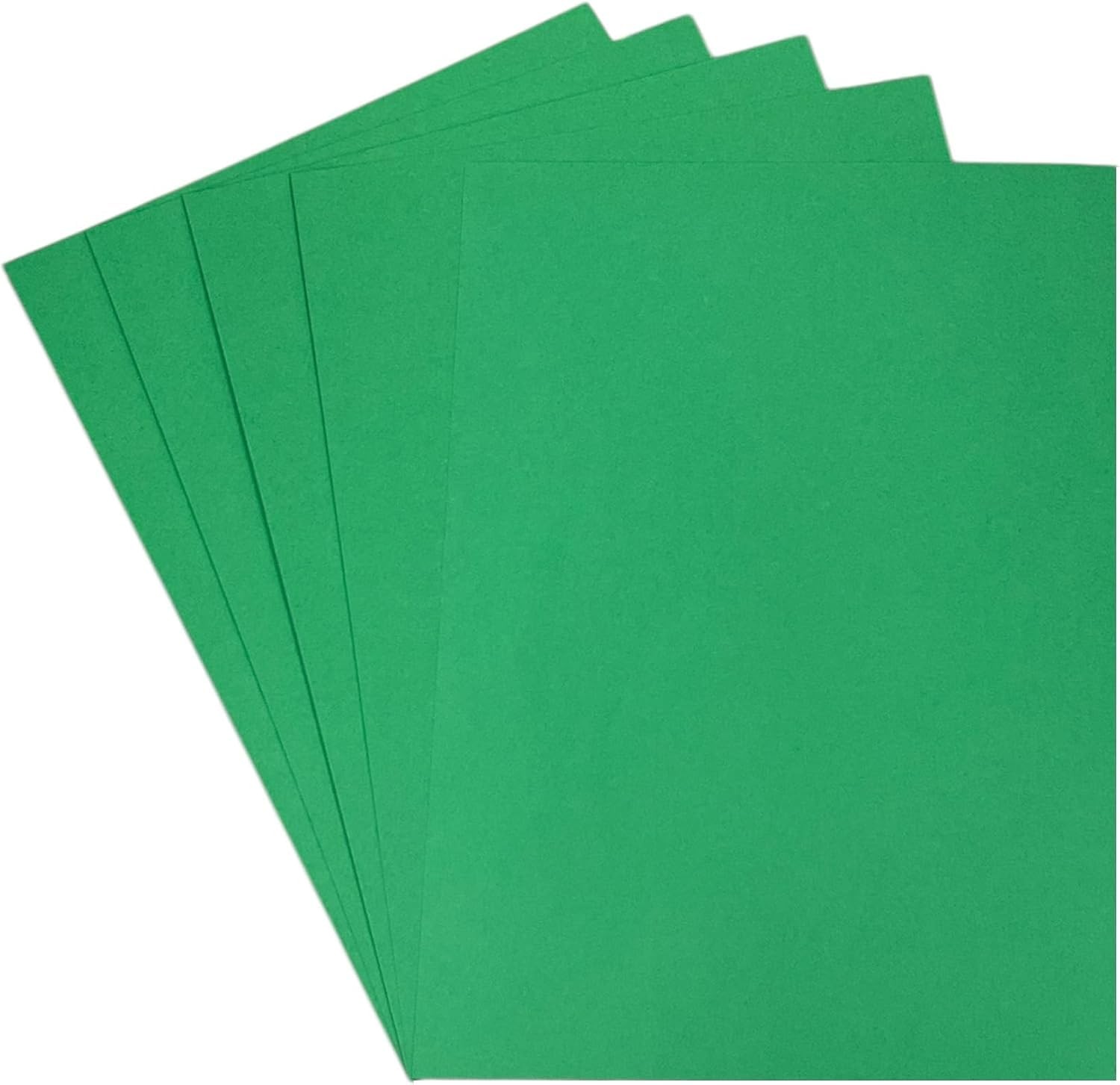 A4 Dark Green Paper, 80gsm, Colour Printer Craft Paper, 100 Sheets