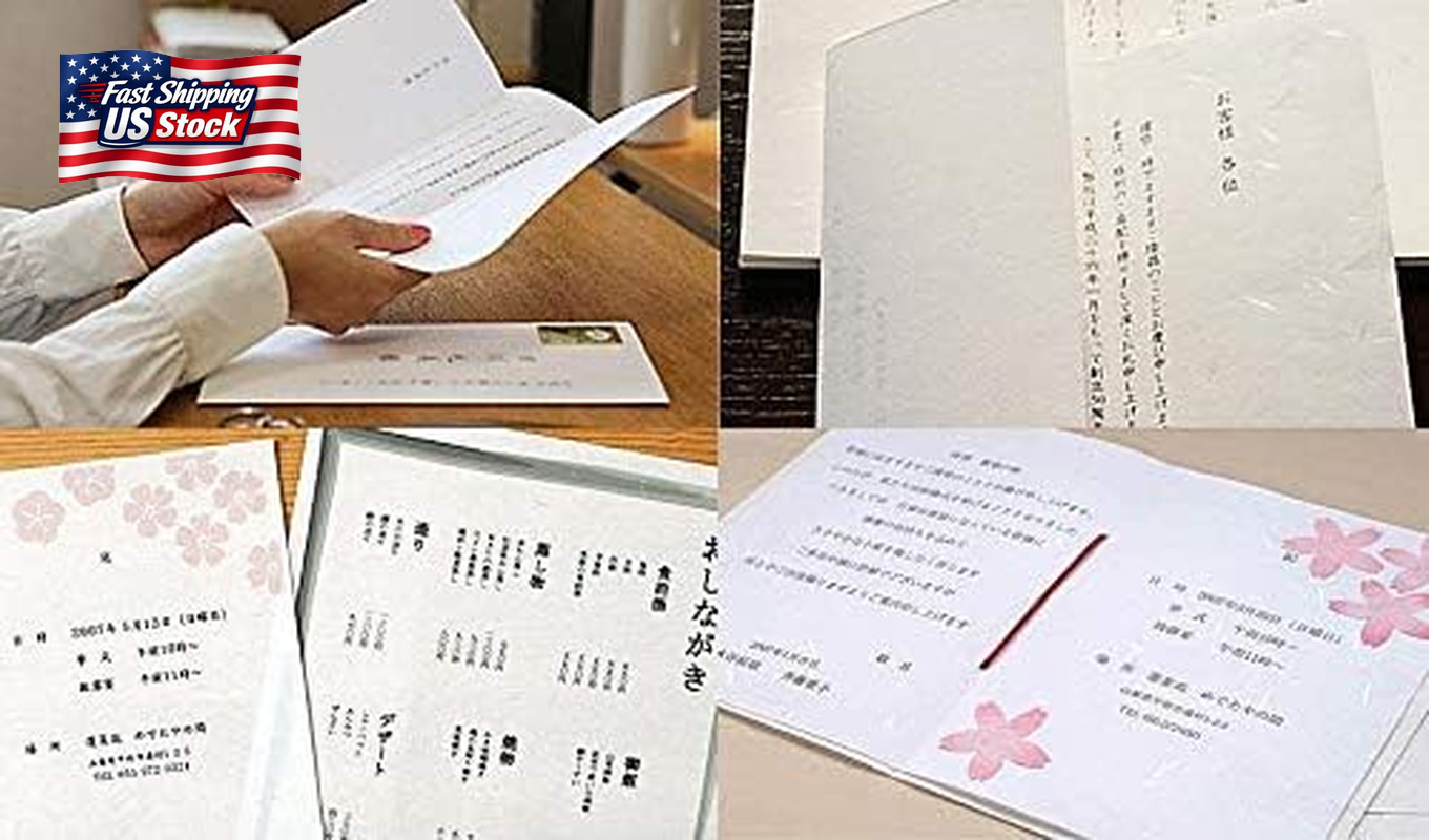 ONAO Washi Paper Printable A4 Printer Paper (100 Sheets), TAIREISHI Japanese Pap