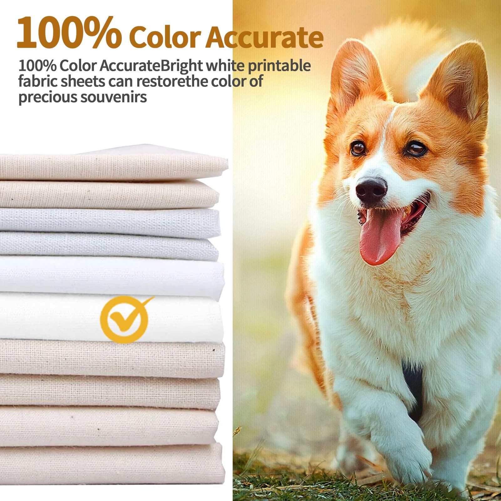 10Pcs Canvas Printer Paper for Inkjet Printers, 8.5×11″ Bright White 280gsm P…