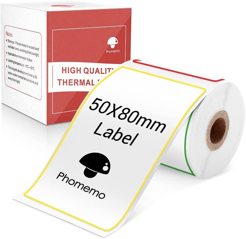 Sticker Thermal Papers Self-Adhesive Label Paper for Phomemo M110 M200 M220 M221