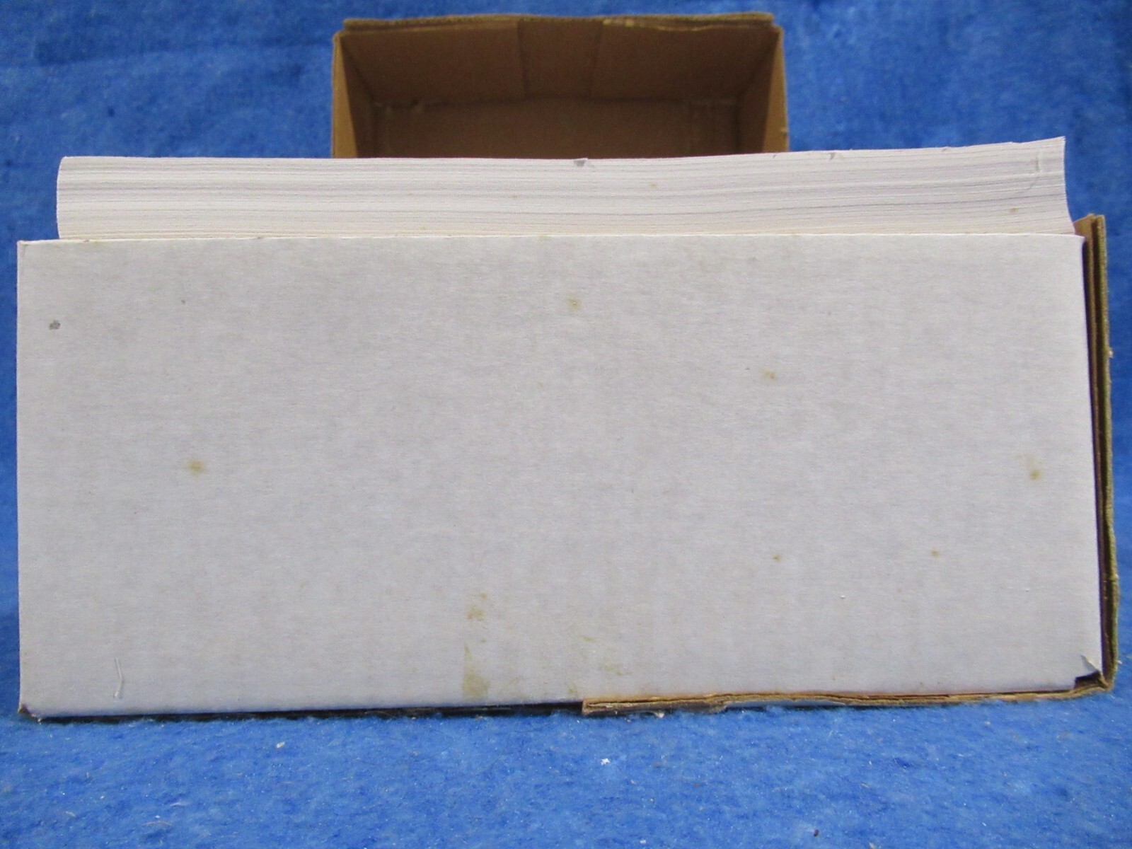 Vintage Continuous Feed Paper 9.5 X 11 Dot Matrix Computer Paper est 1000+ count