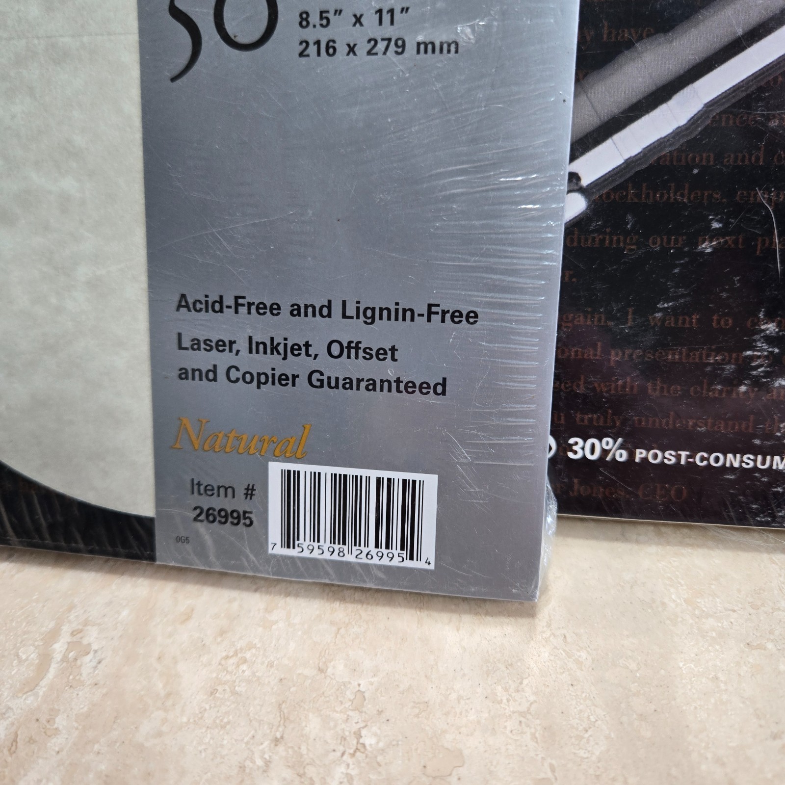 NEW Wausau Tri-Fold Brochure Professional Paper Matte 100 Sheets 8.5”x11” 65 lb