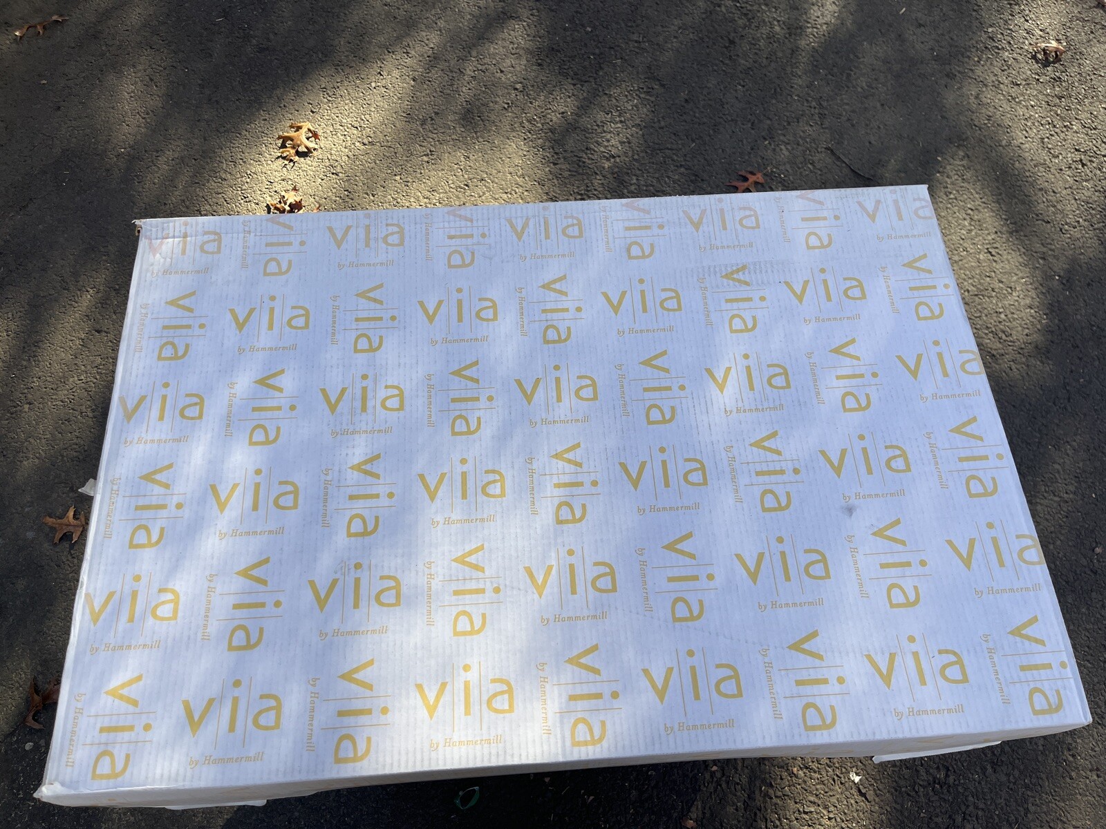 Via Smooth Bright White Fiber Paper ( 23×35 in) 70 lb (1200 Sheets) per Carton