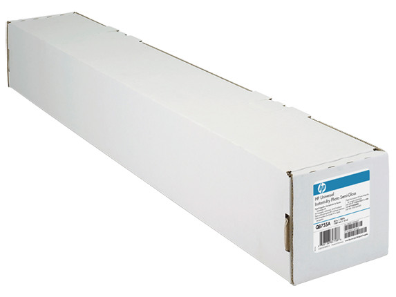 HP Universal Instant-dry Satin Photo Paper-1067 mm x 30.5 m (42 in x 100 ft)