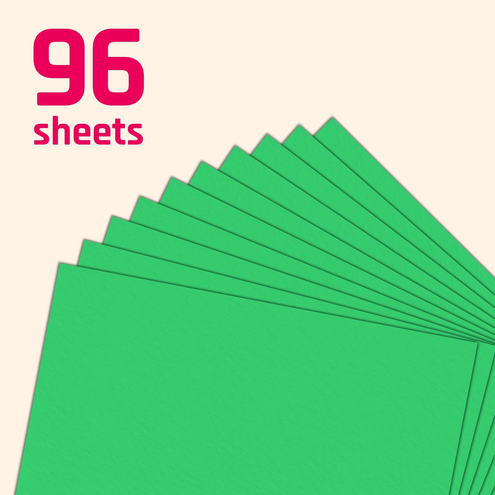 96 Pieces, 85 lb (230 gsm) – Green Cardstock, Thick Heavy Cardboard – Laser a…
