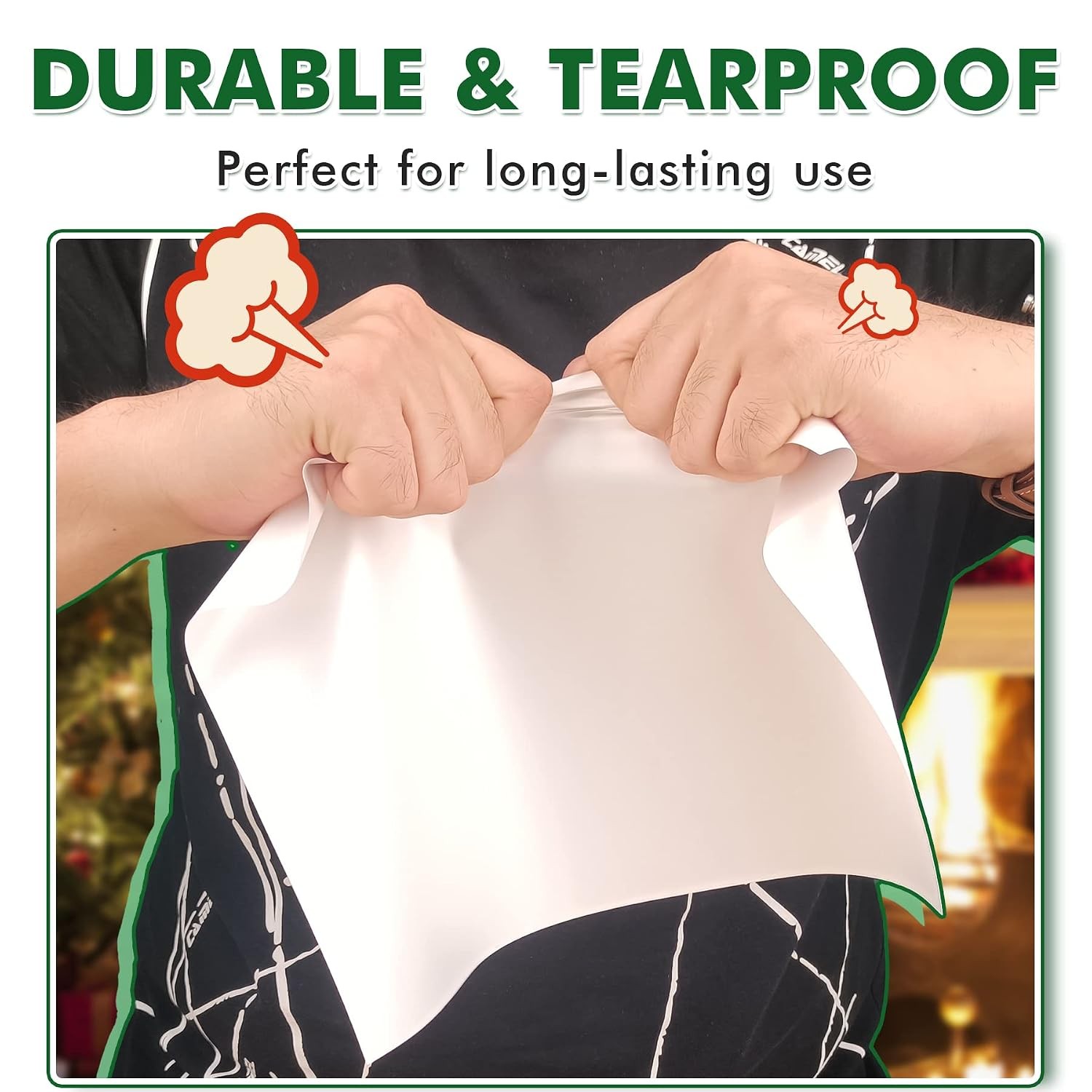 Waterproof Double Sided Laser Printer Film White Printable 25 Sheets