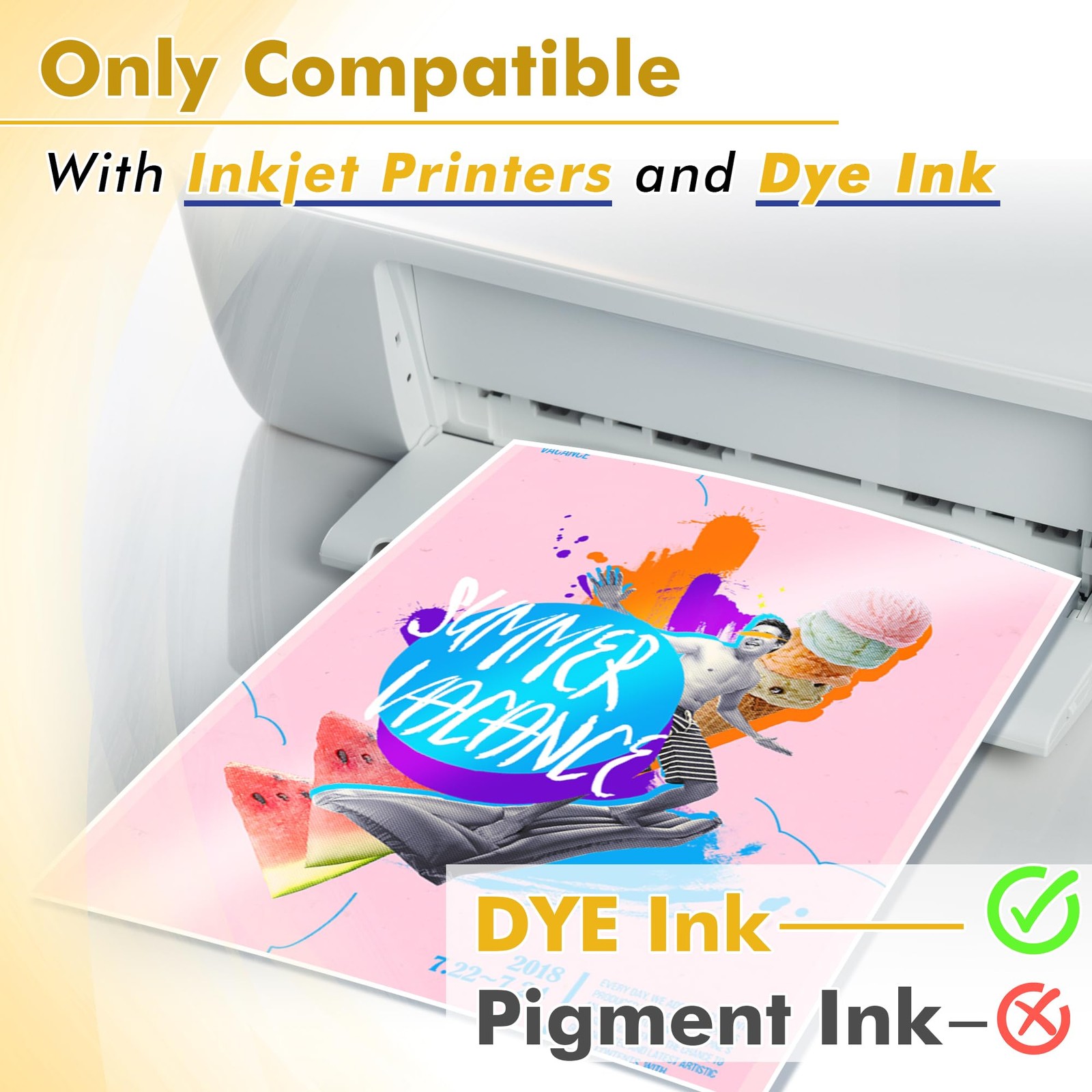 Koala Glossy Thin Inkjet Printer Paper 11×17 Inches for Printing Brochure Flyer