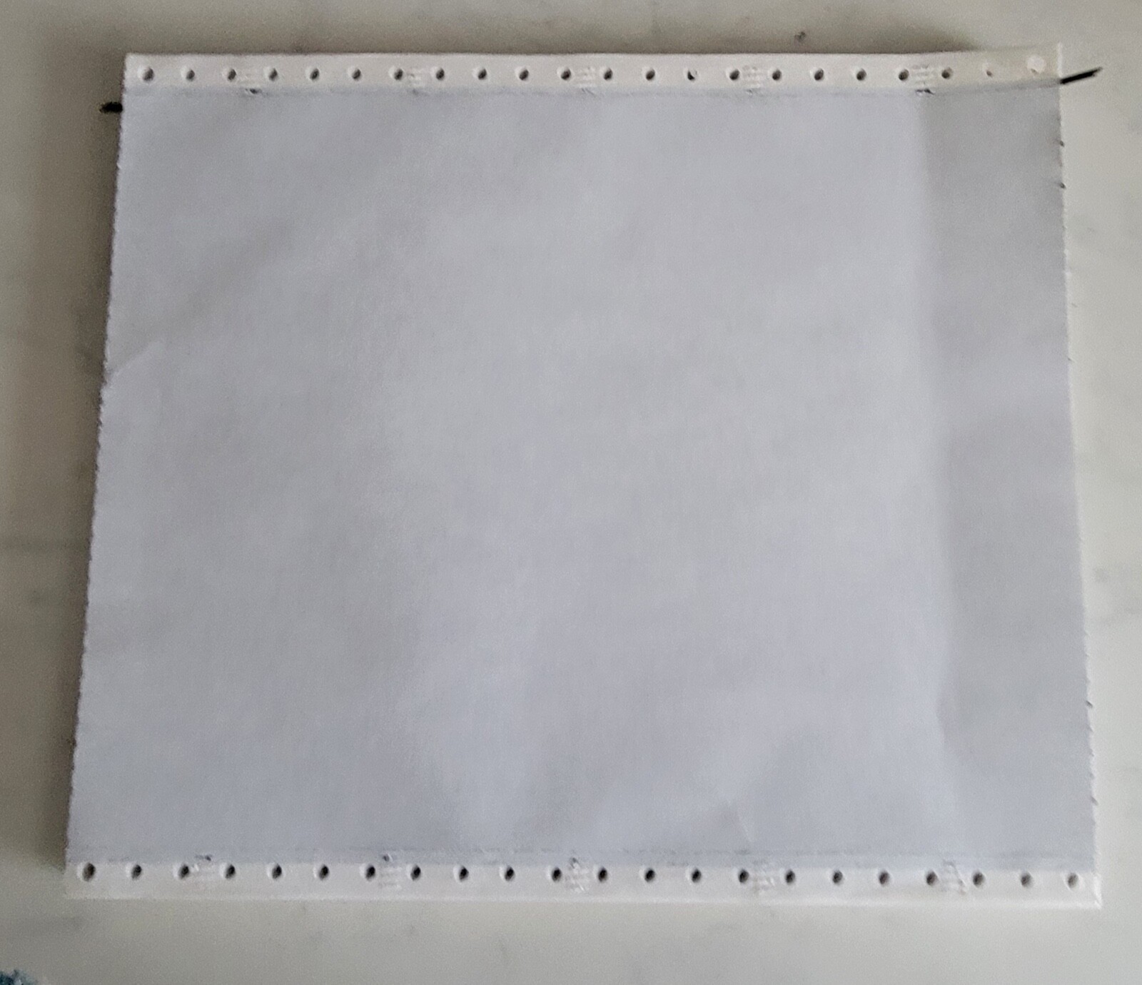 Vintage ~ Continuous Feed Paper Dot Matrix Computer ~ 33 Sheets ~ 3 part carbon