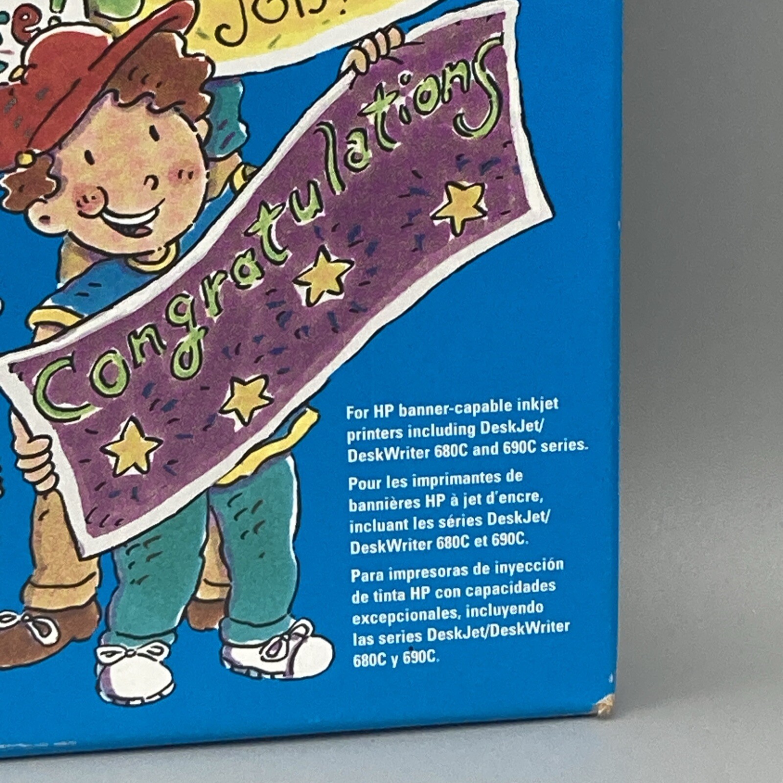 HP Banner Paper for Inkjet Printers – Make your own Banners NEW SEALED