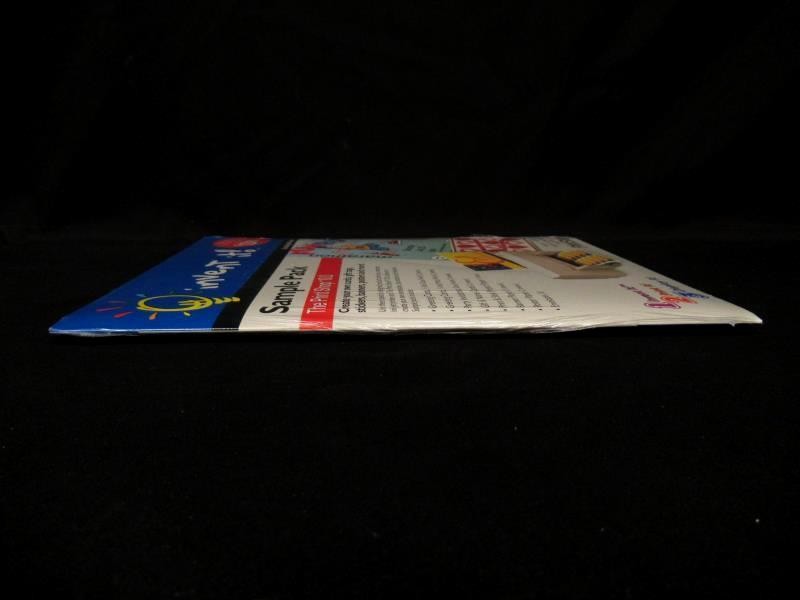 Vtg Invent It The Print Shop 10.0 Sample Pack Stickers Banner Posters Envelopes