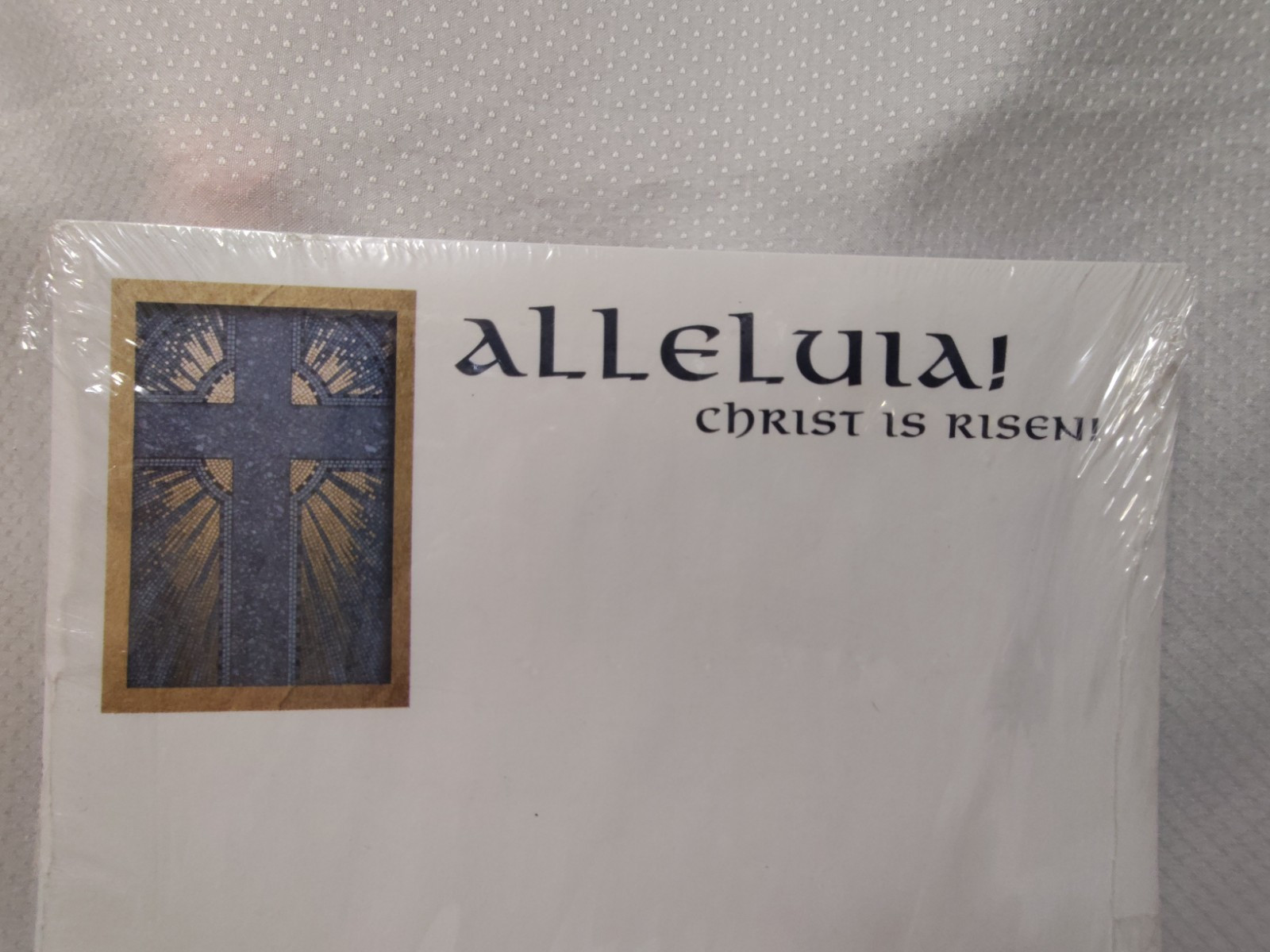 Easter Stationery*Religious Letterhead*Printed Computer Paper*2004*Augsburg*New