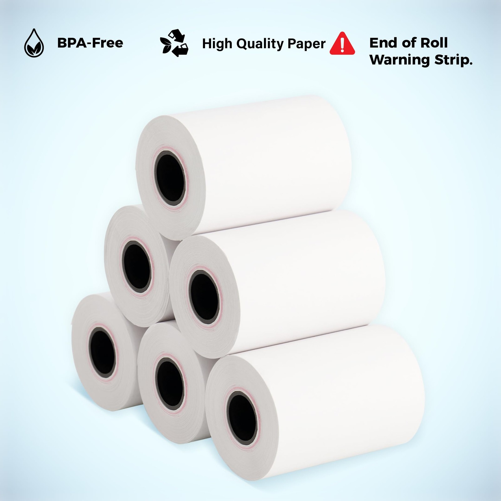 ReceiptPaperPro 2 1/4” x 65 ft Thermal Receipt Paper 2 1/4″ x 65 feet, White