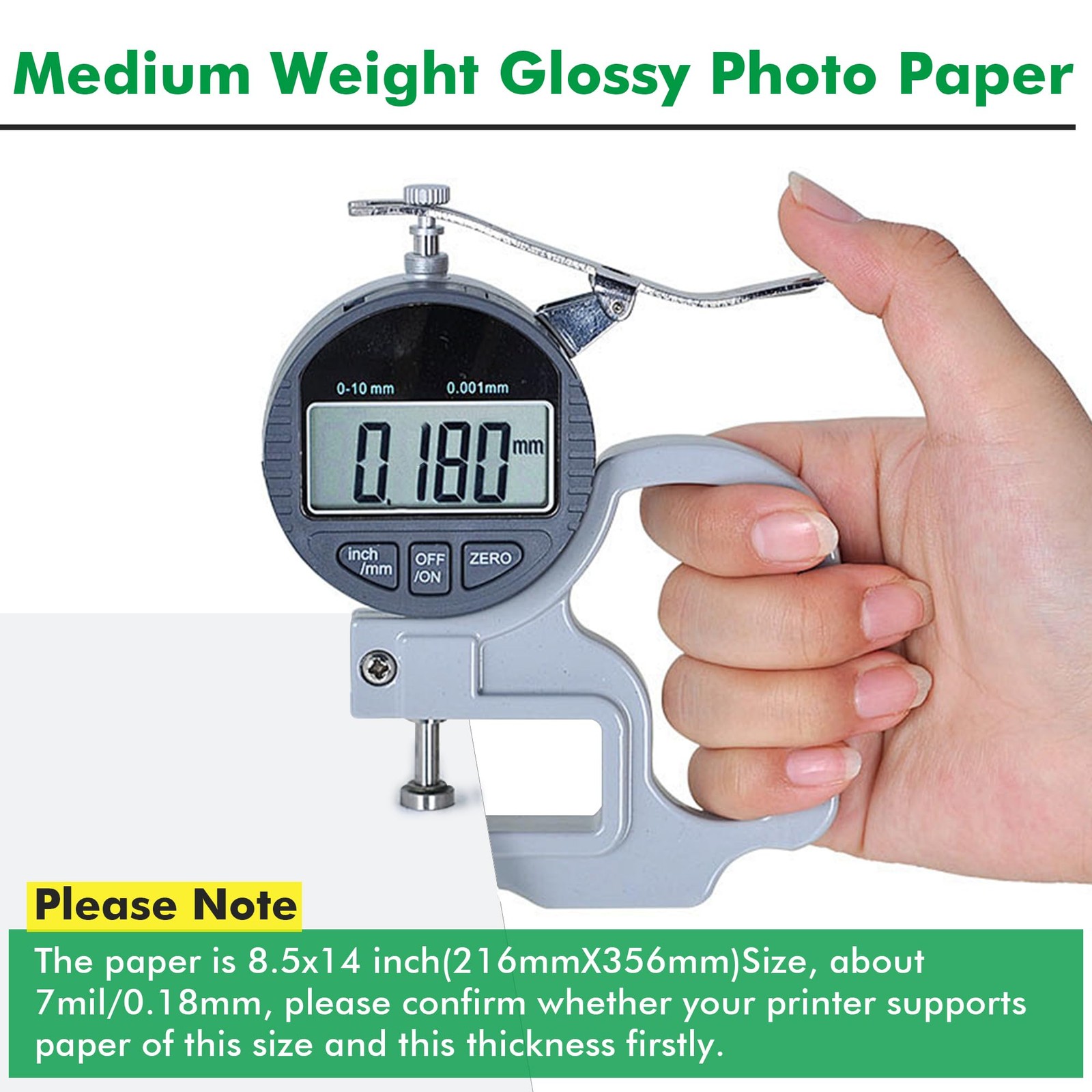 Koala Double Sided Glossy Brochure Photo Paper 8.5×14 Inch 42lb 100 Sheets