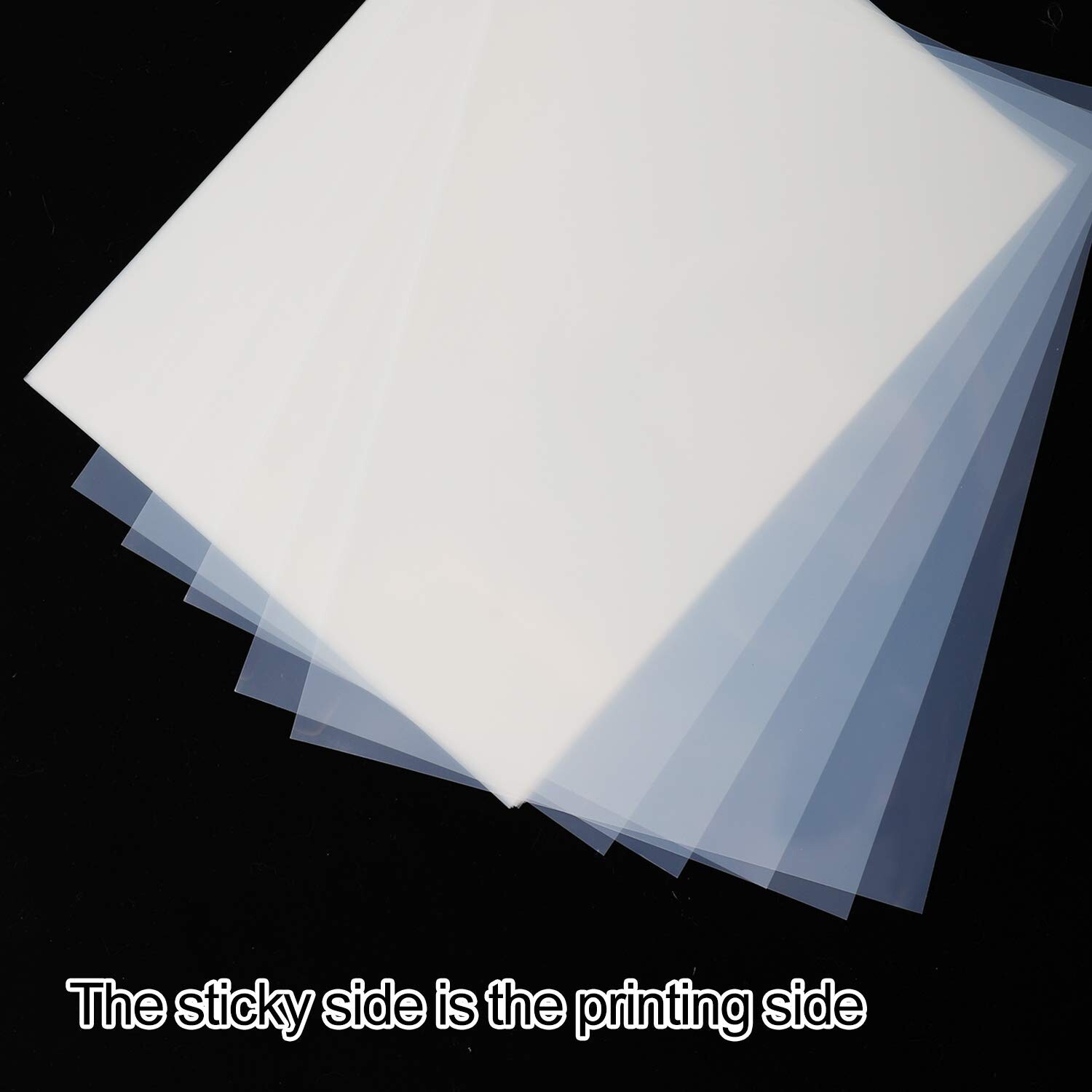 100 sheets，13 x 19，Waterproof Quick Dry Milky Inkjet Screen Printing Film