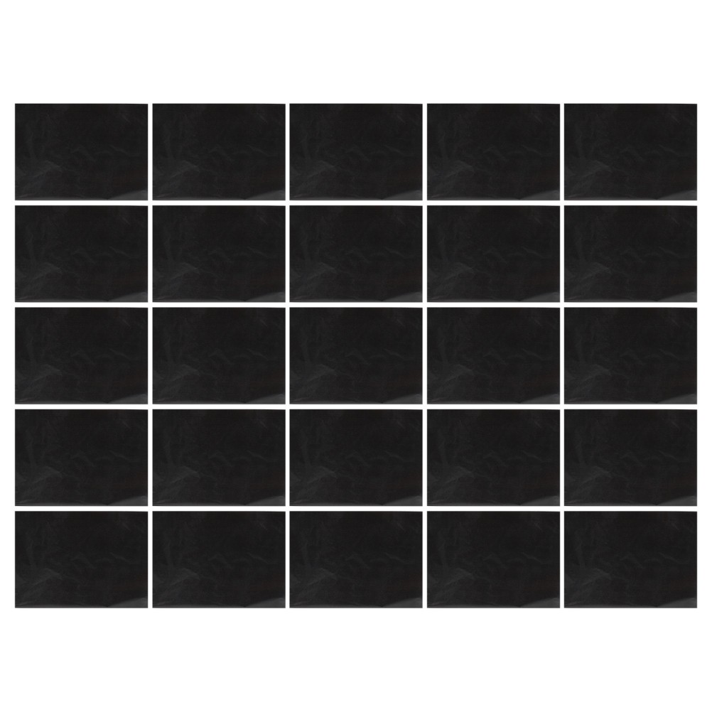 Reusable Carbon Transfer Paper 25Sheets Black Ideal for Home Tracing and Art