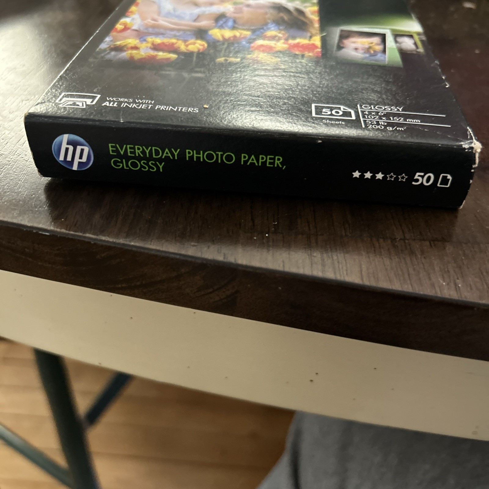 HP Everyday Photo Paper 50 Sheets 4×6 Glossy New/Sealed Works With All Inkjets