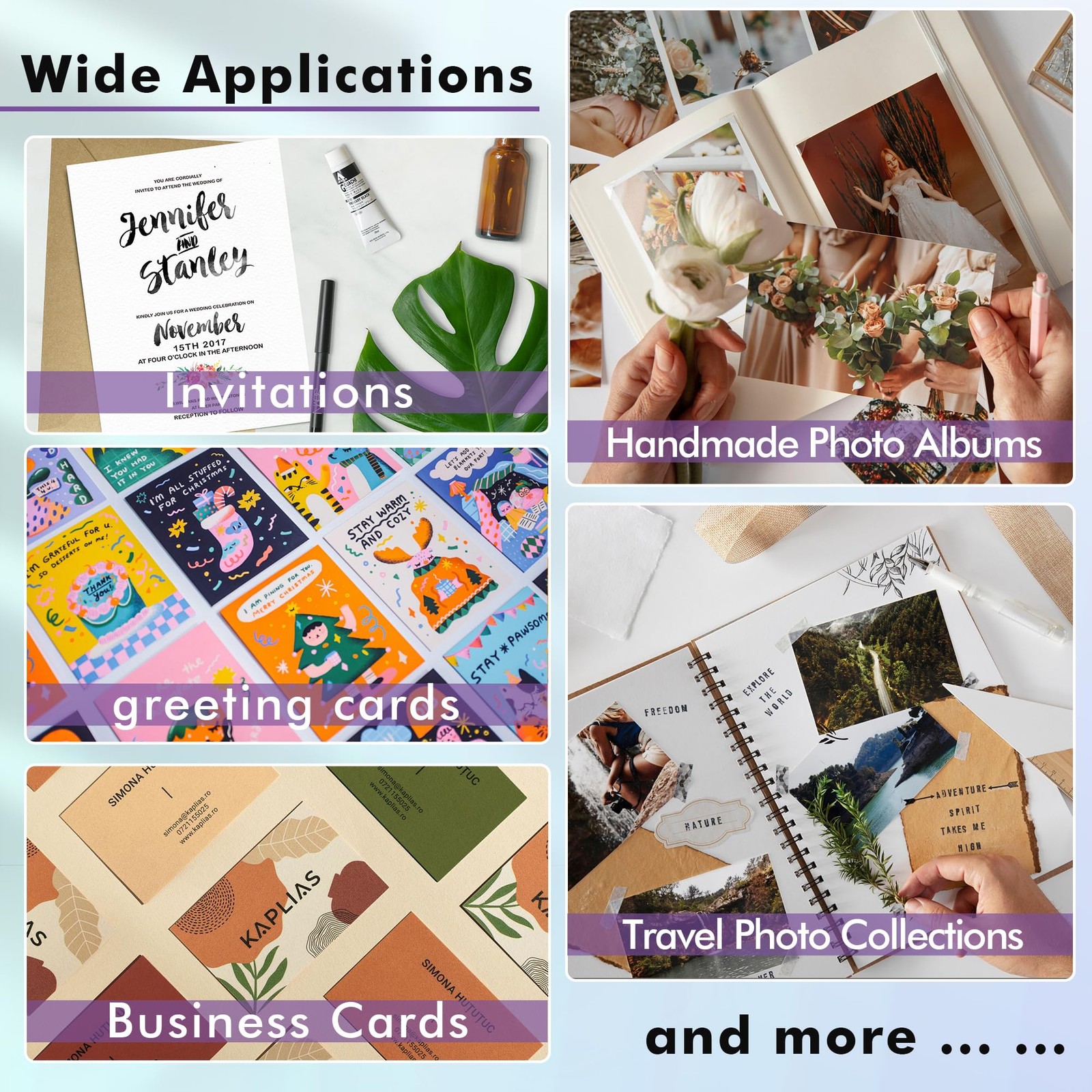 Koala Photo Paper Matte Coated 4X6 Inches Compatible with Inkjet Printer 48LB…