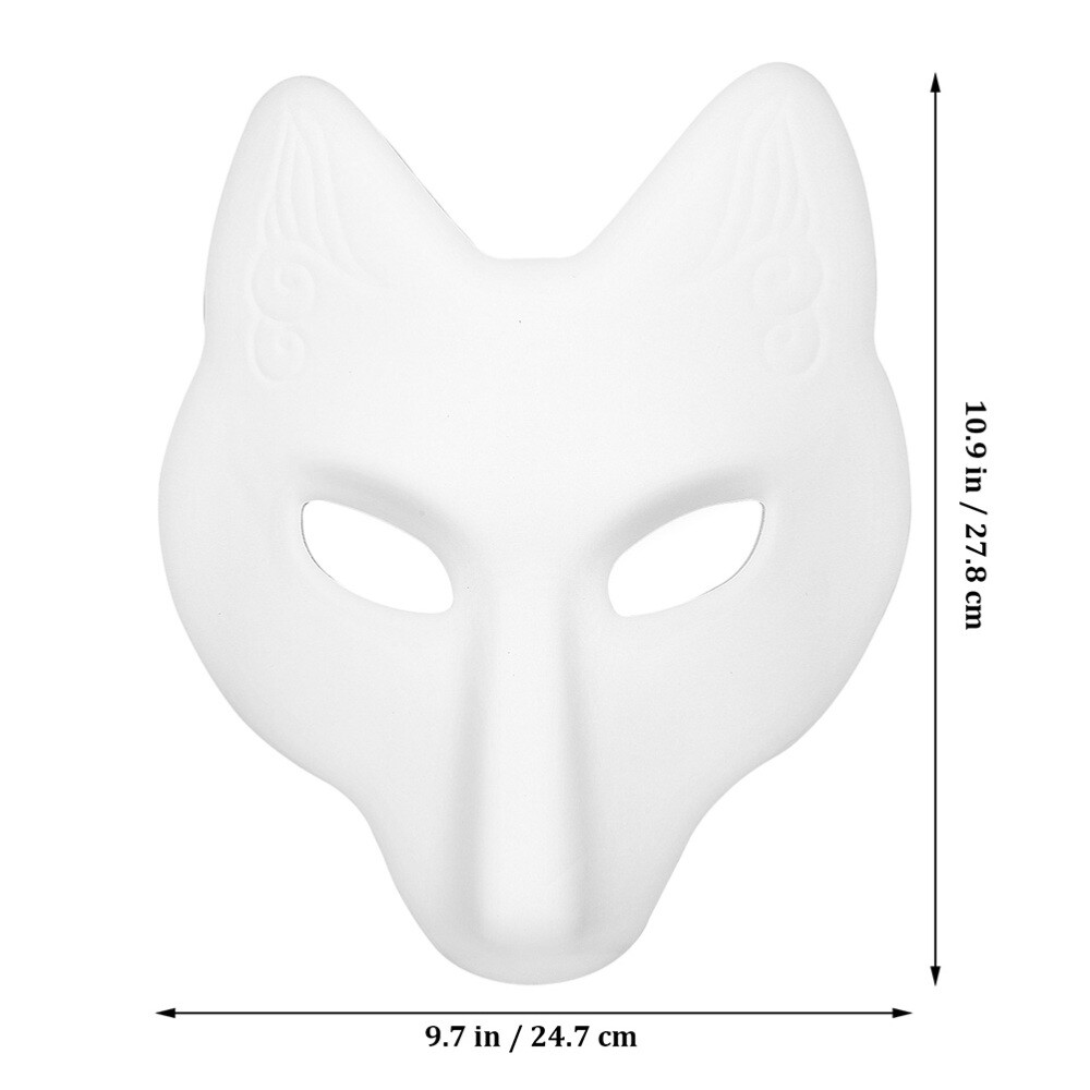 3 Pcs Fox Mask Costume Halloween Cosplay Masquerade Decorate Diy Masks