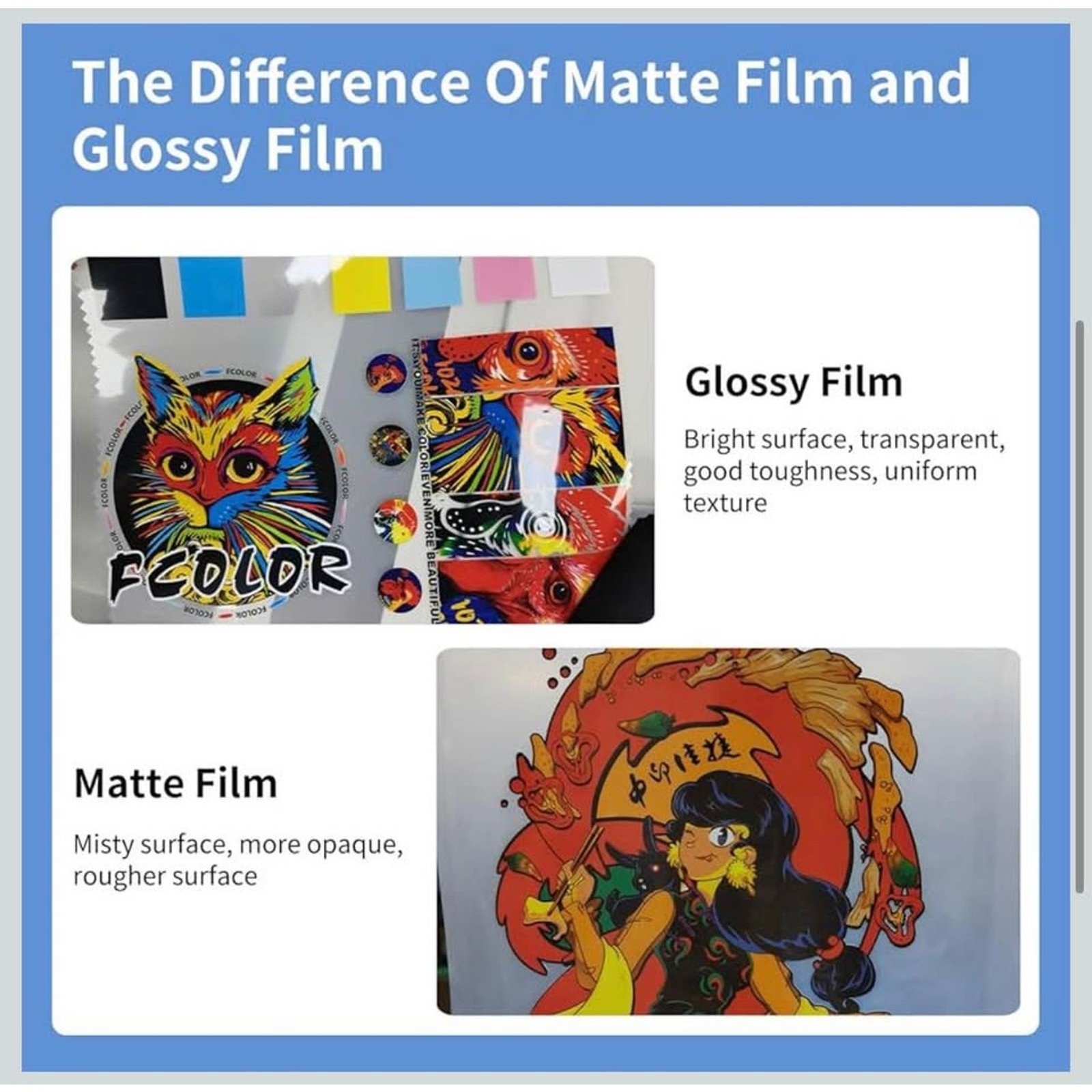 DTF Transfer Film Roll 11.8” x 328ft – Matte