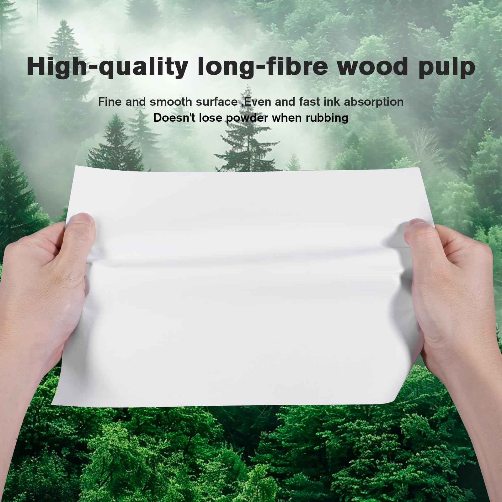 Printer Paper A4 80gsm Copy Paper A4 500 Sheets Printer Paper White for La…