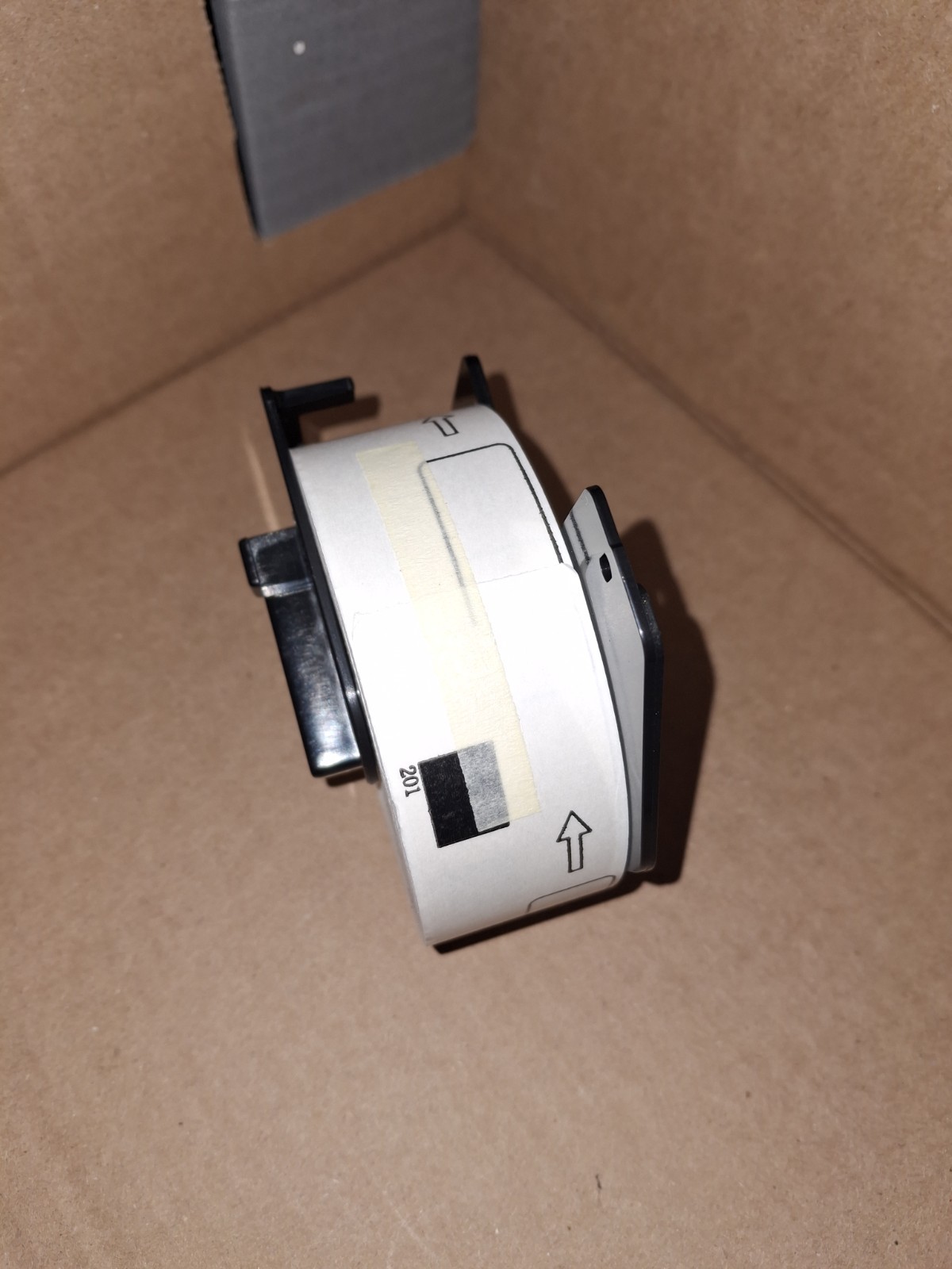 (Lot of 7) LD Brother DK-1201 Compatible Address Labels 400 Per Roll 2,800 Total
