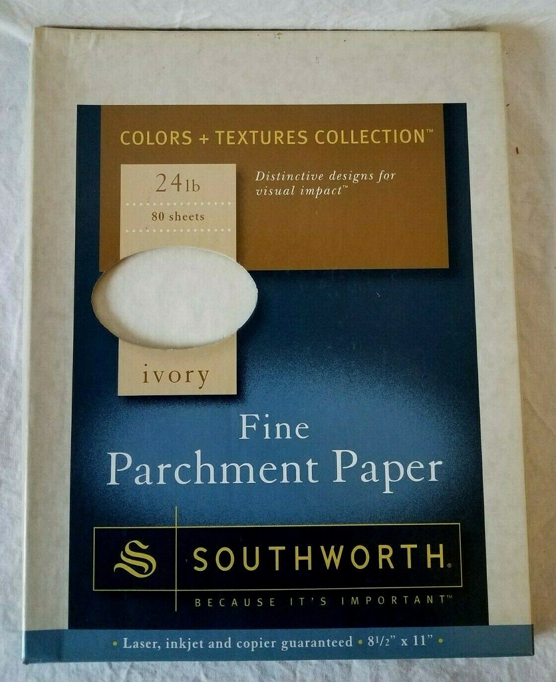 Southworth Fine Parchment Paper Ivory 24lb 76 Sheets