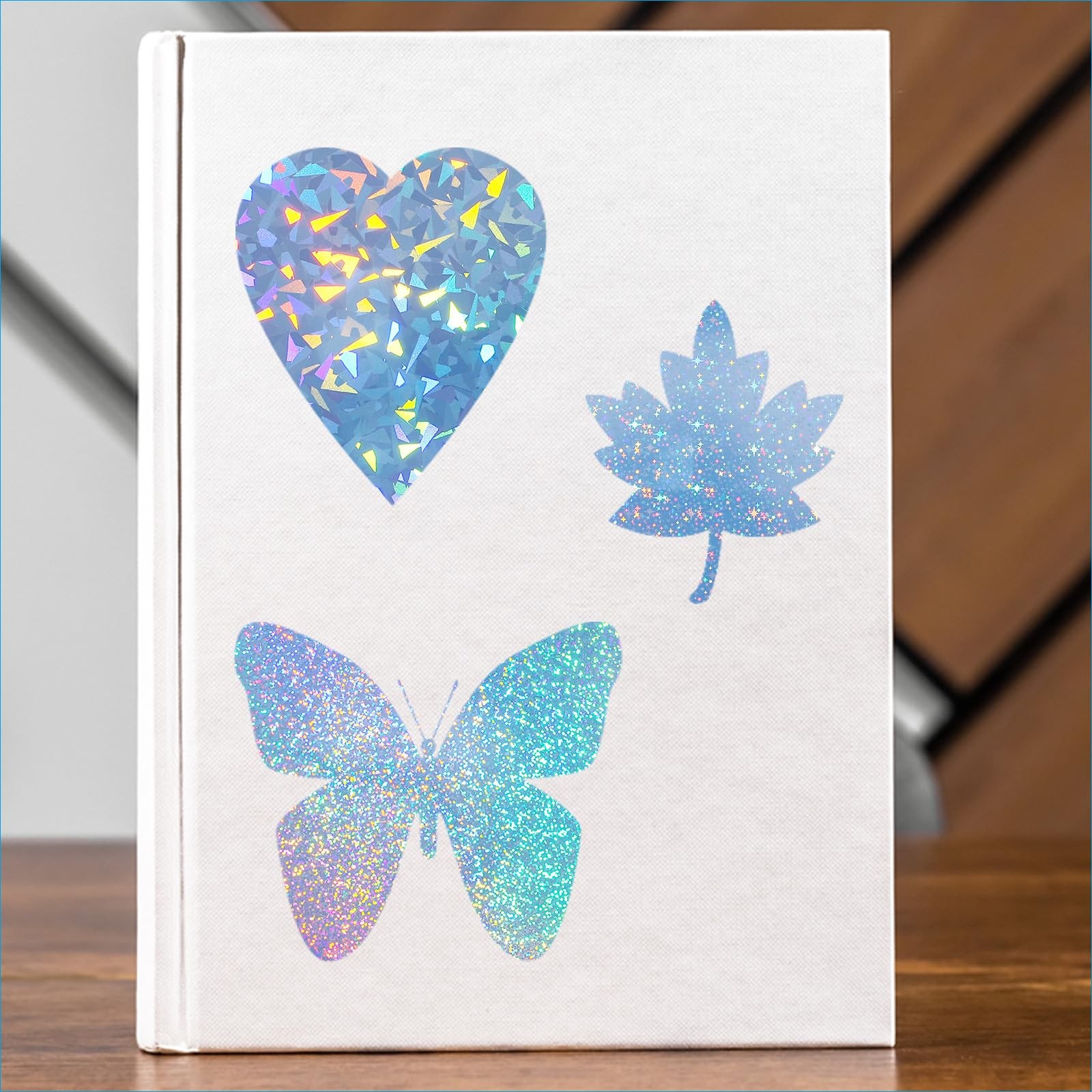 12×8 Inch Printable Holographic Sticker , 12 Sheets Vinyl Sticker A4 Waterpro…