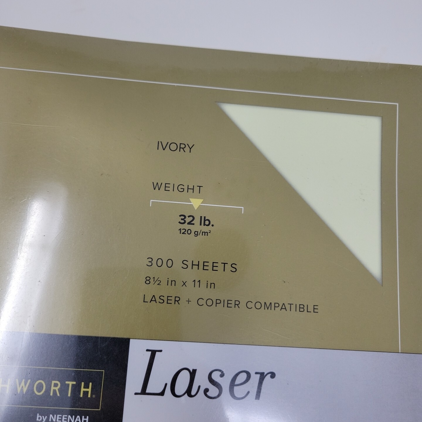 Southworth Laser Paper For Laser Print Copier IVORY 8.50″ X 11″ – 32lb 300sheets