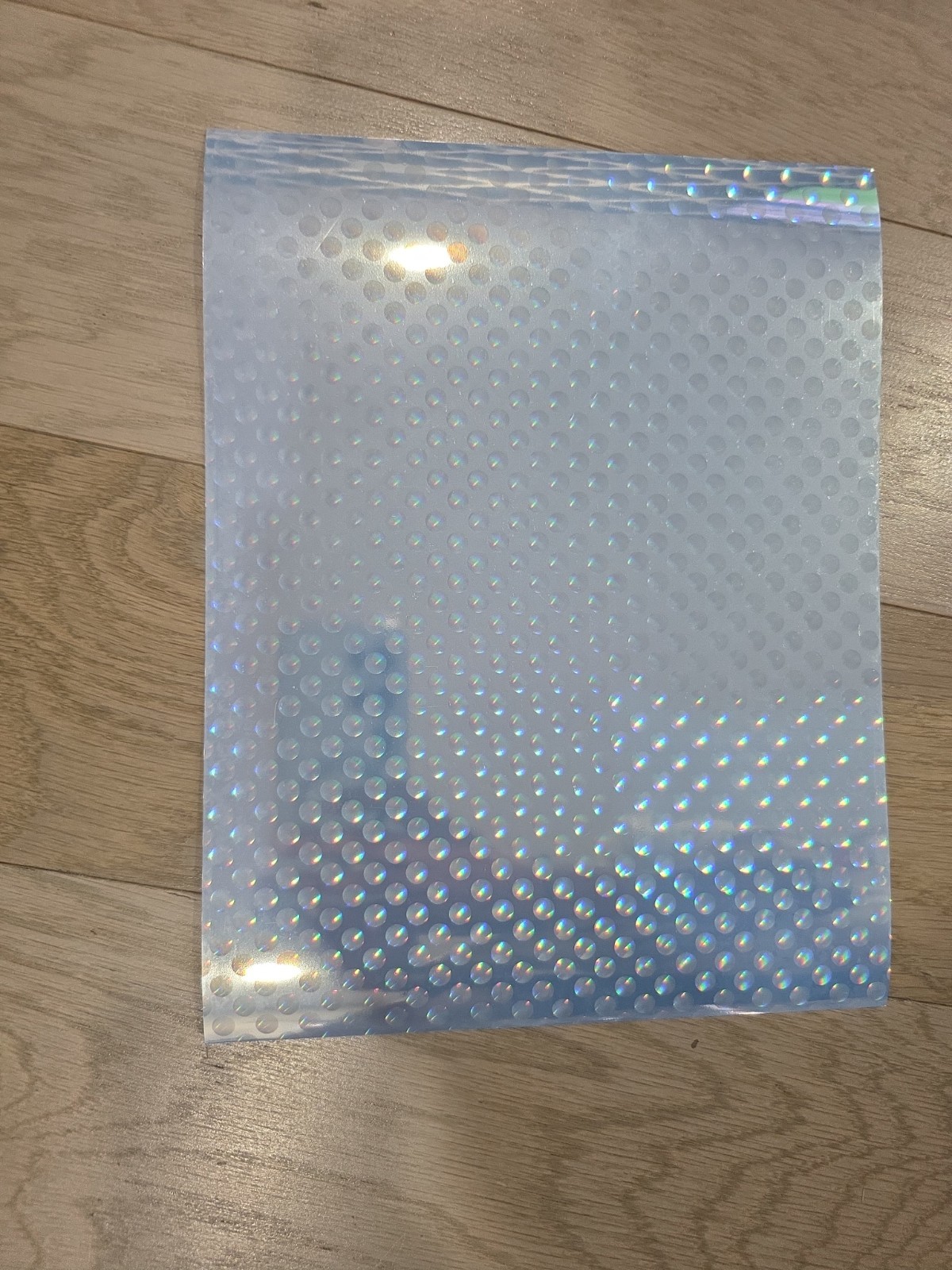 Ravel Clear Holographic Sticker Paper for Inkjet +Laser Printer 8.5×11 25 Sheets