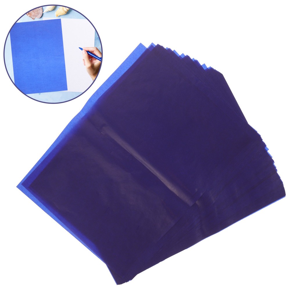 50 Sheets Sketch Carbon Strips Tracing Transfer Paper for Drawing
