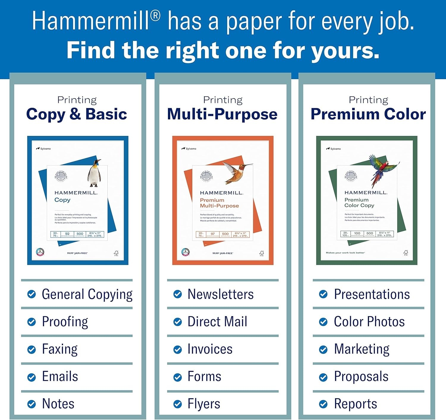 Sustainable Laser Paper, 24lb, 8.5×11 – 2500 Sheets, Acid-Free & Bright