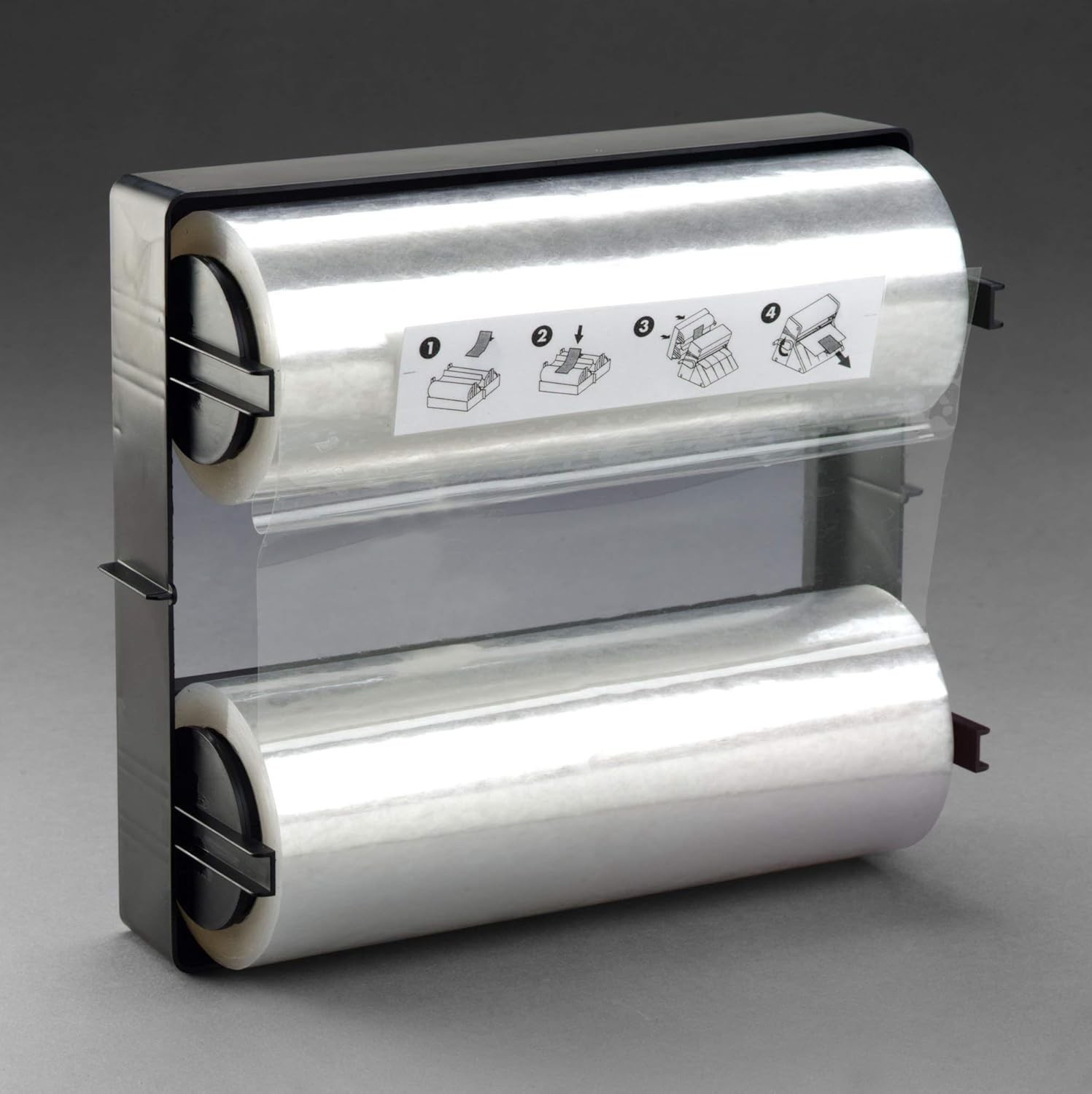 Dual Laminate Refill Cartridge Laminator Machine Transparent