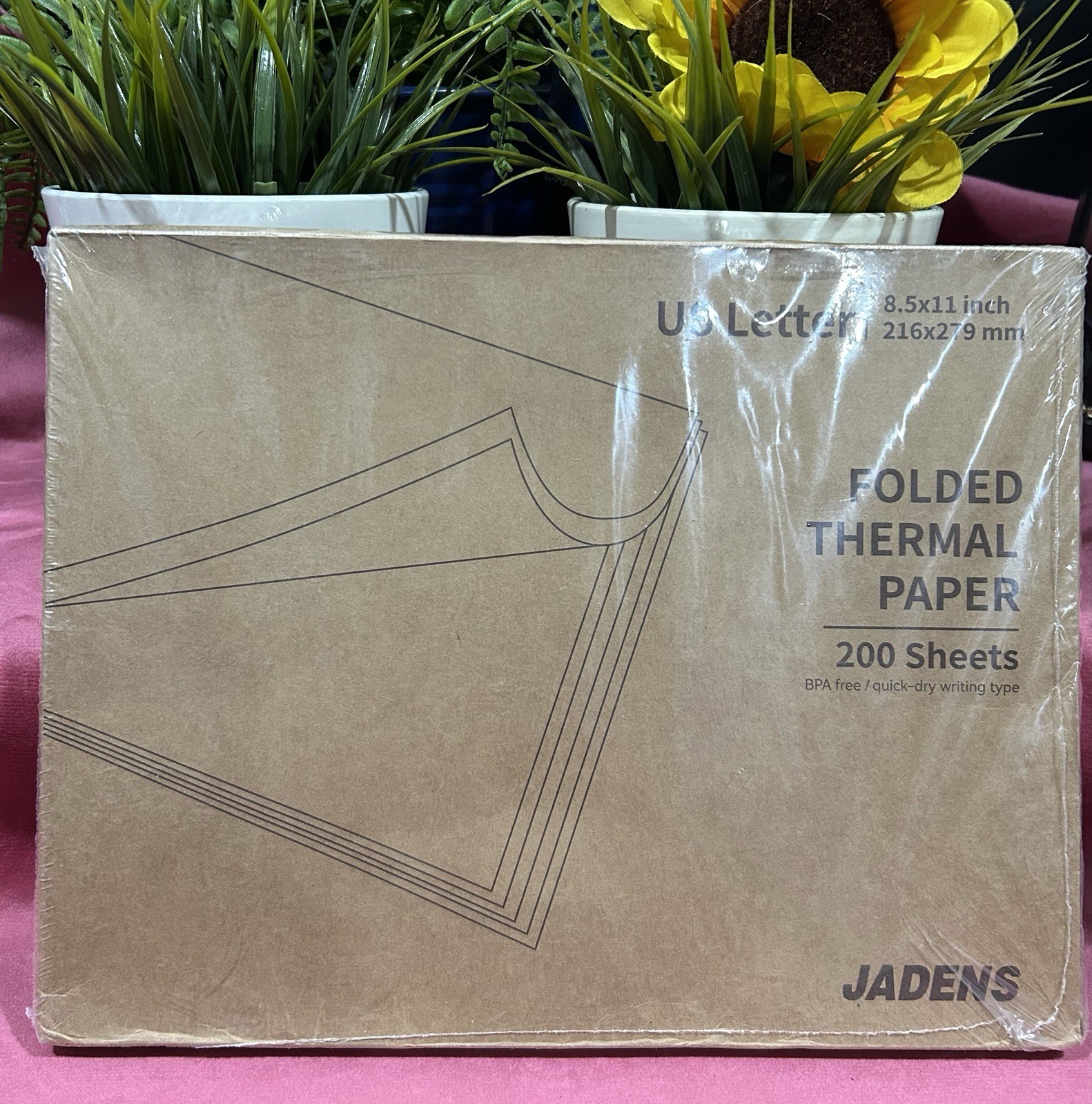 200 Sheets Thermal Printer Paper 8.5 X 11 Inch US Letter Size Thermal Paper