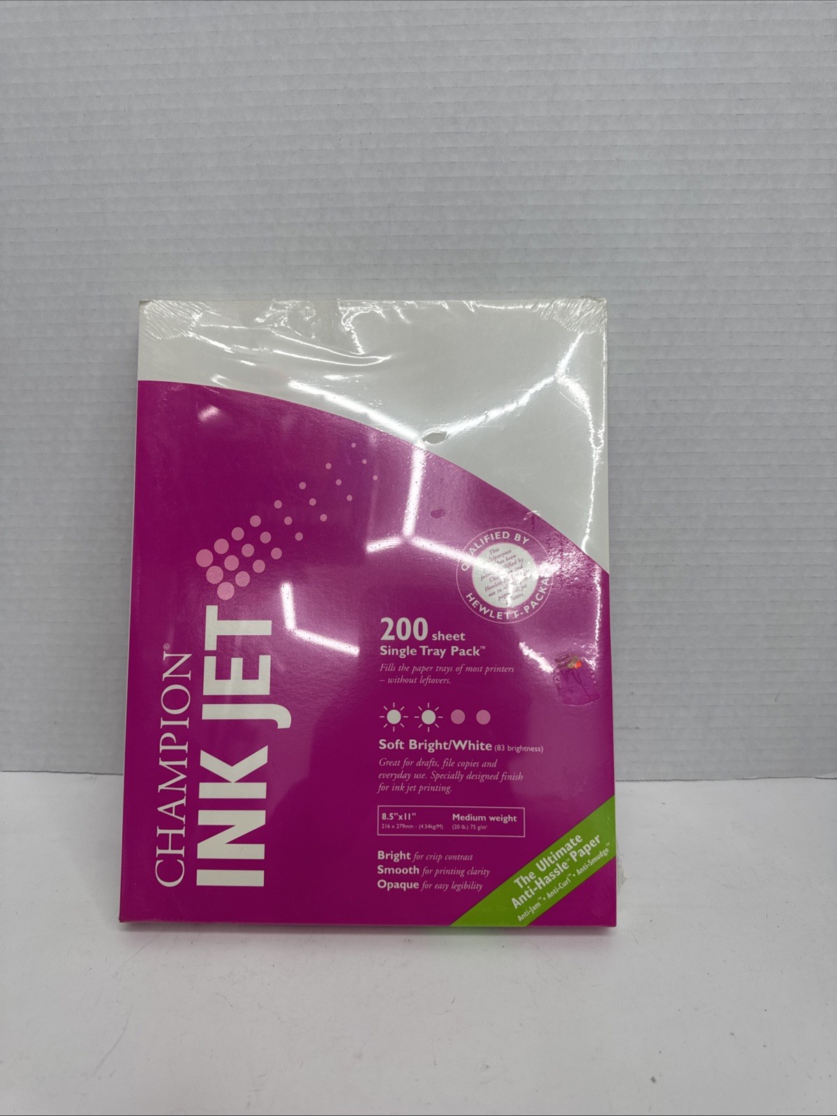 Champion Inkjet paper medium weight 200 sheets soft bright white