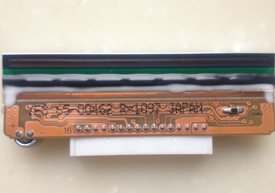 print head 16-pin hole in the middle both sides For Bangjian ECG-300A 300G 9803