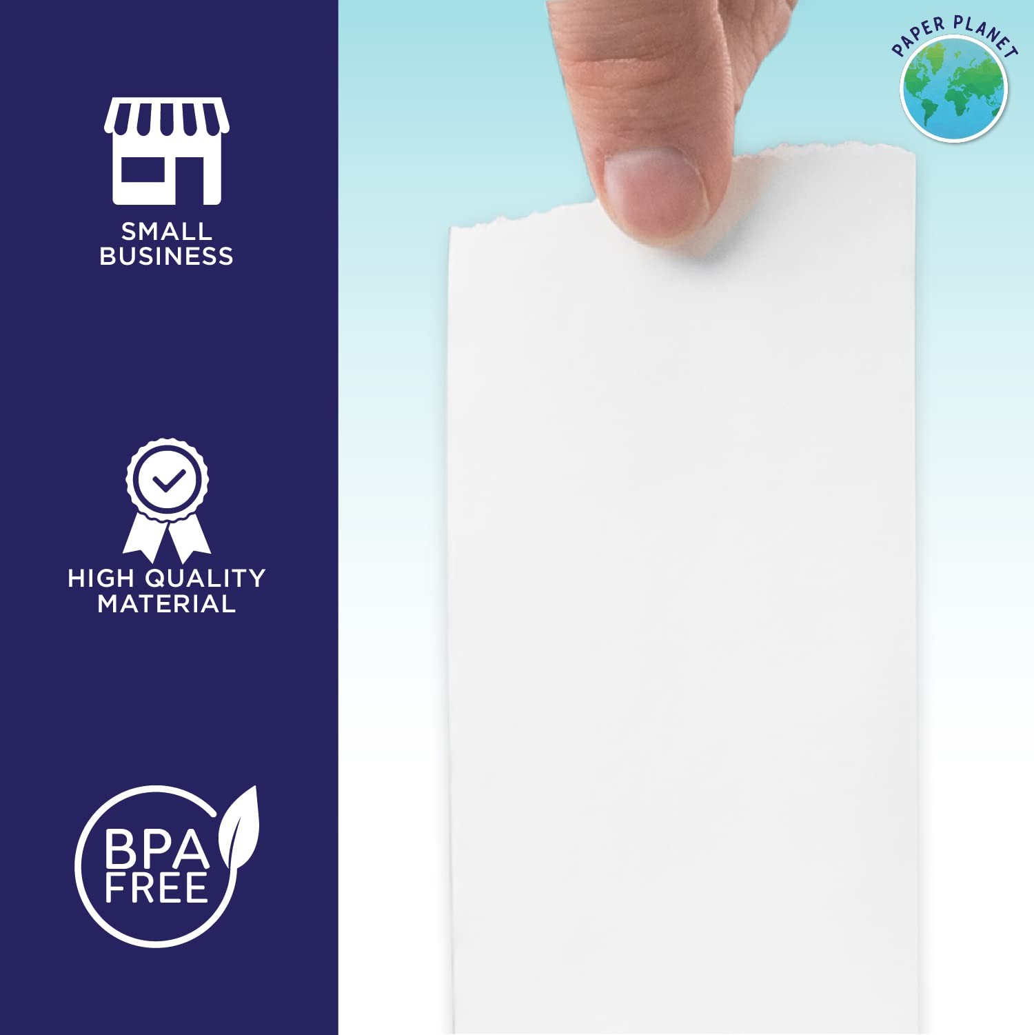 Thermal Paper for Toast TP200 Printer by Planet | 20 20 Rolls, White