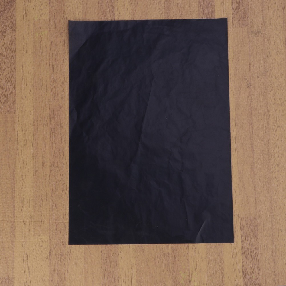 100pcs Graphite Transfer Paper Tracing Carbon Coated Paper for Painting Black