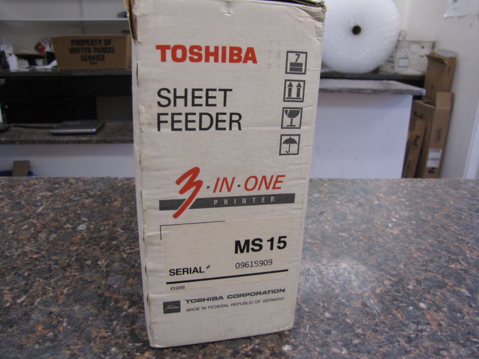 Vintage Rare New in Box Toshiba 3 In One Printer Dot Matrix Sheet Feeder MS15