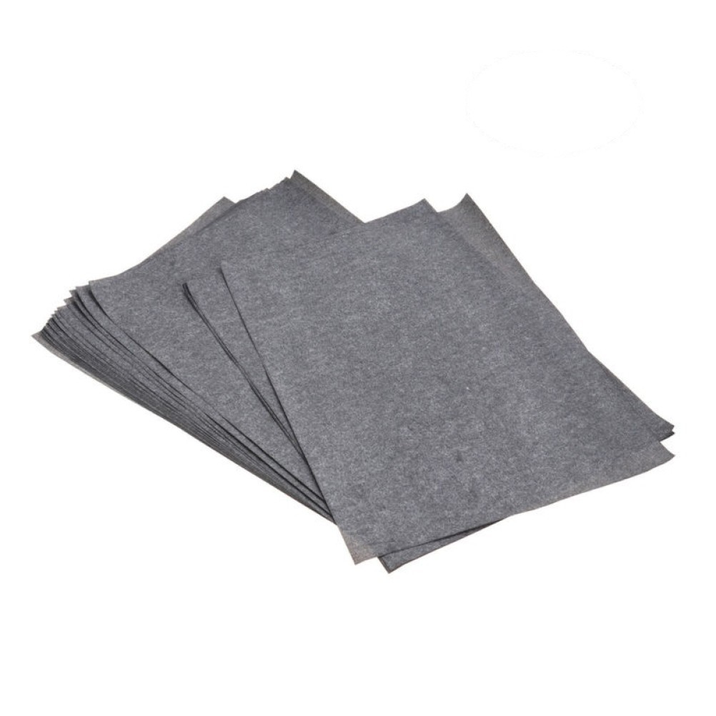 Painting Carbon Coated Transfer Paper Grey 25 Sheets for Writing and Crafting
