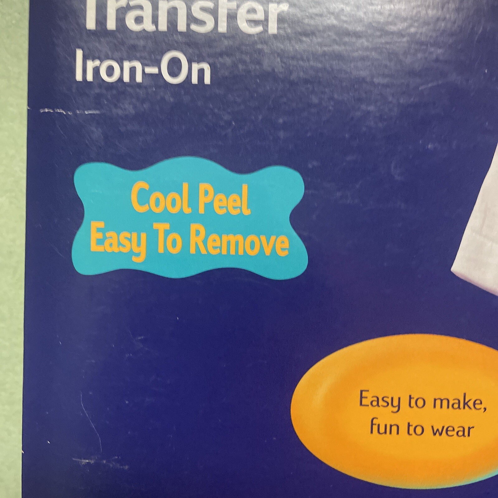 New Sealed HP Inkjet T-Shirt Transfer Iron-On Cool Peel Easy Remove NW 10 Sheets