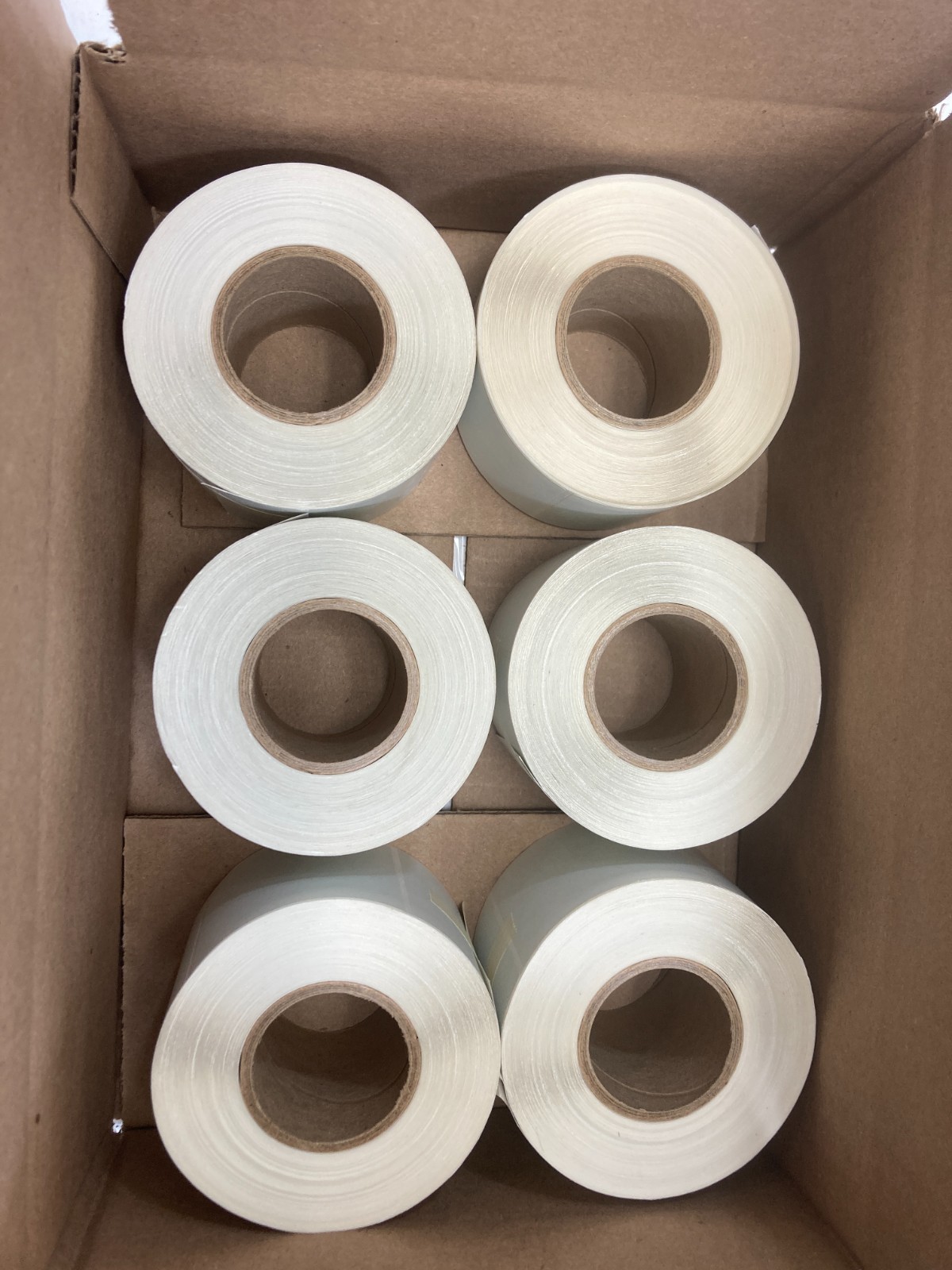 Box Of 6 Rolls ~ CAS Labels ~ 58mm x 60mm ~ 500 Per Roll