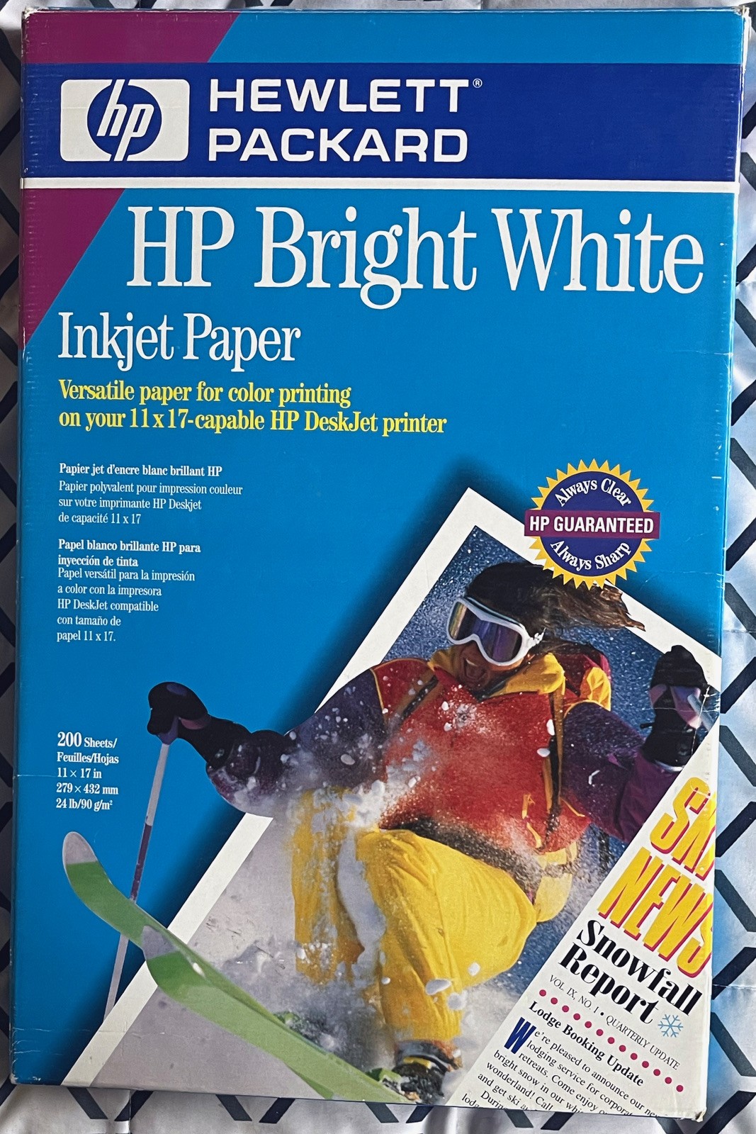 HEWLETT PACKARD Open Box 172 Sheets 11×17 HP Bright White Inkjet Paper C1857A