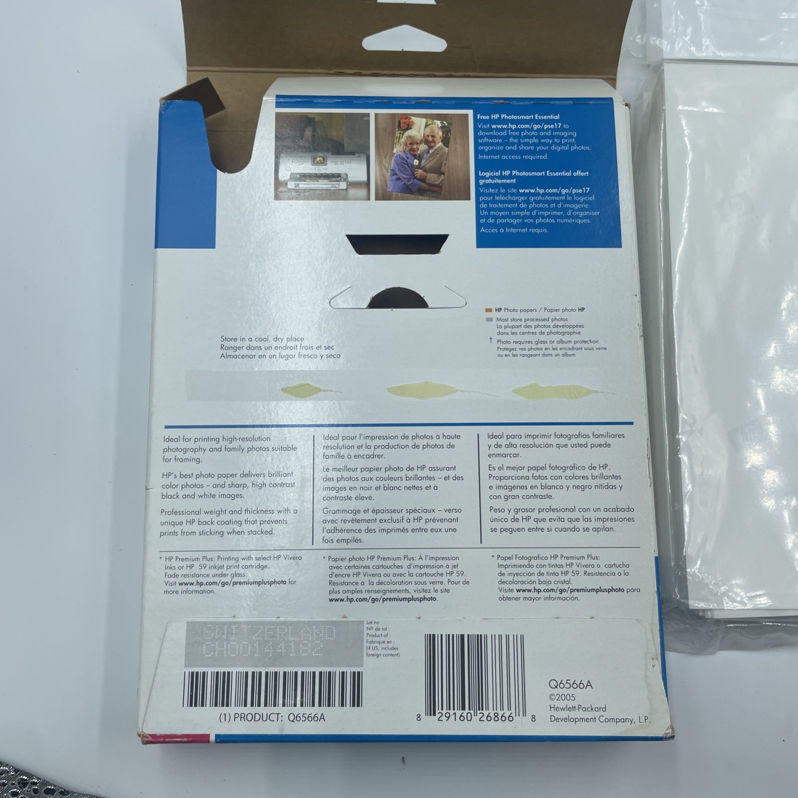 High Gloss Photo Paper HP Premium Plus 54 Sheets 5×7 + 27 Sheets 6×4 – For HP