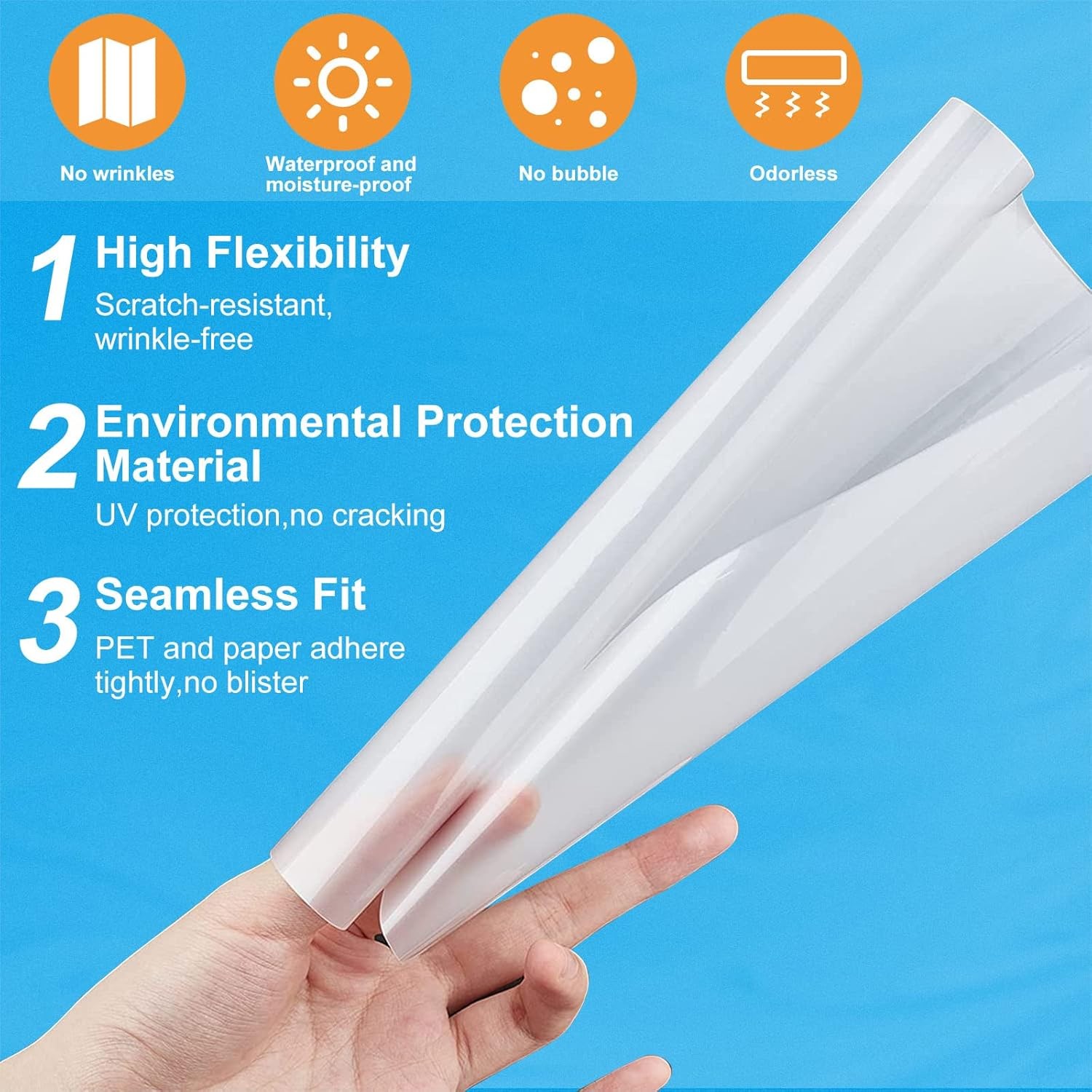 Thermal Laminating Pouches, Laminating Sheets 9 x 11.5 Inches Letter Size 3 mil,