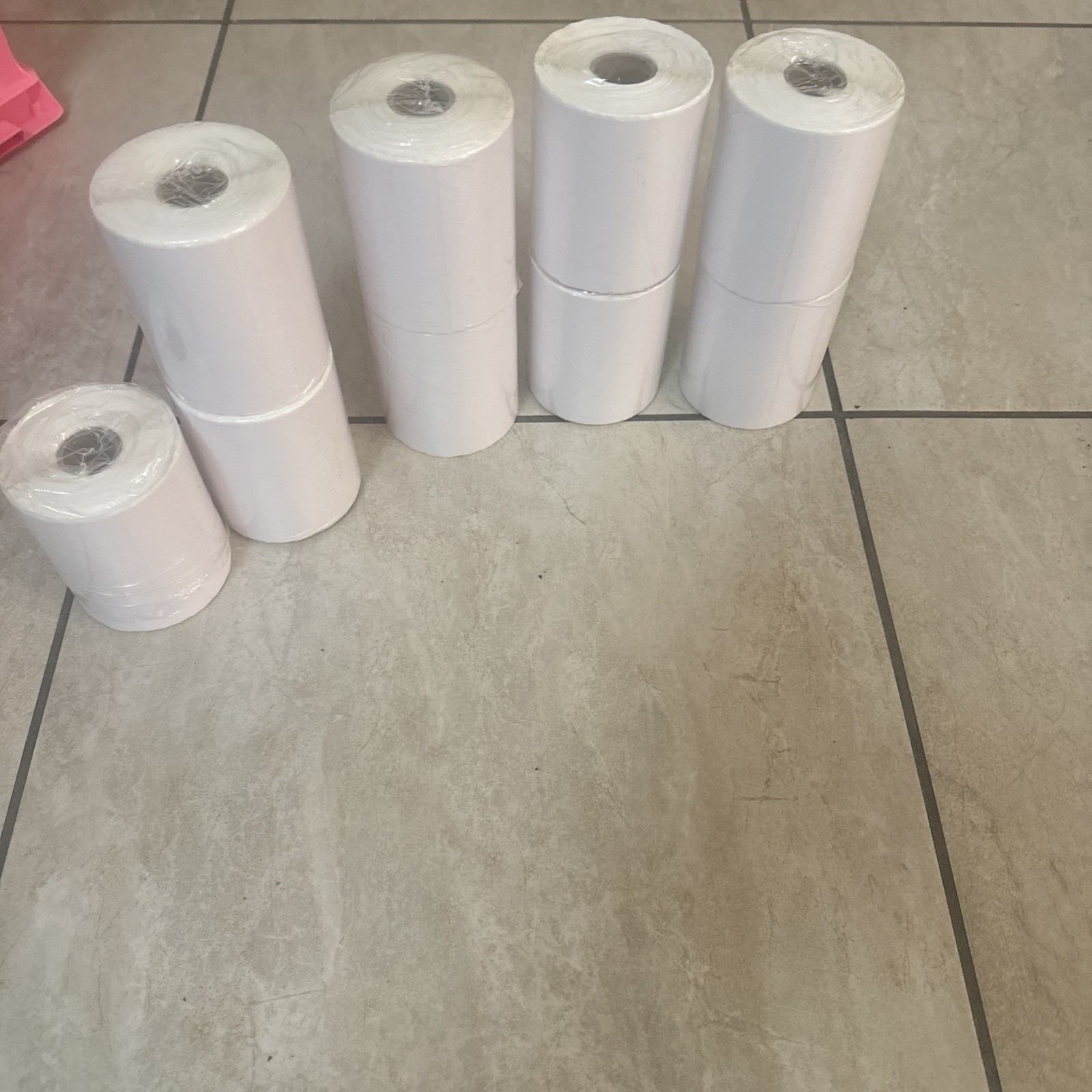 5 Rolls Self Adhesive Thermal Paper for Mini Bluetooth Pocket Printer 57×30 mm