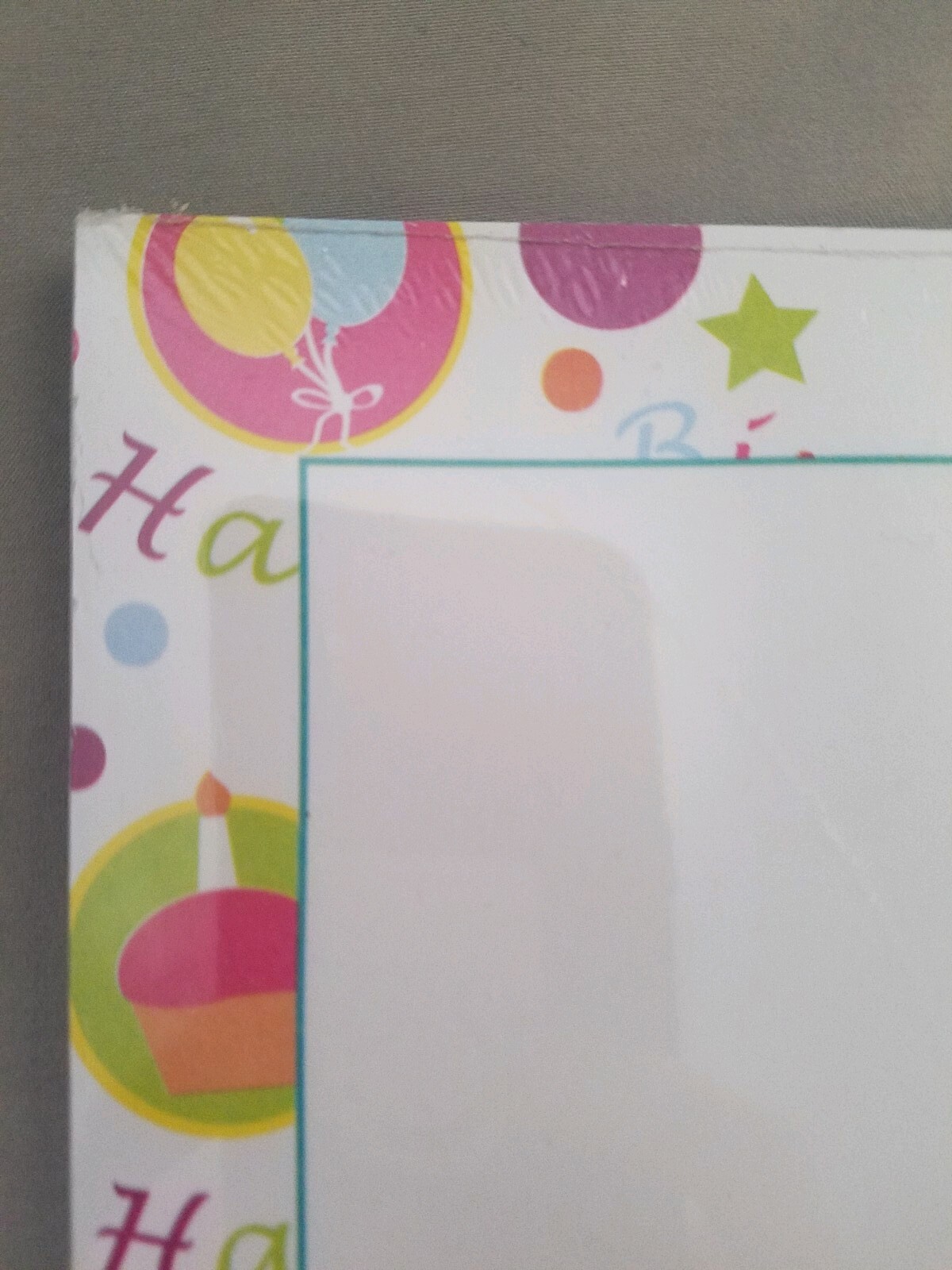 Birthday Computer Printer Paper Party Balloons White DIY Invitations Invites