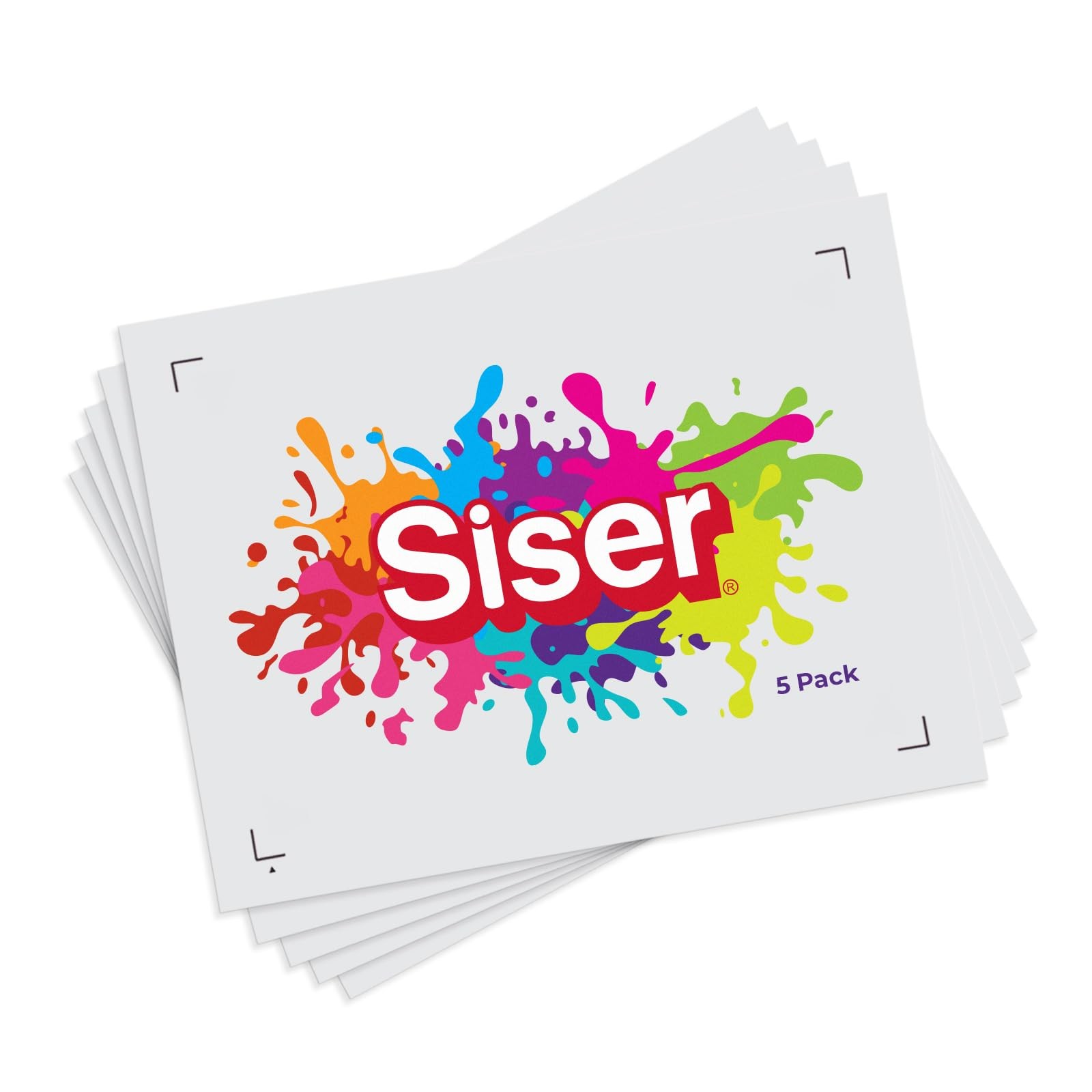 5 Sheets EasyColor DTV 8.4”x11” Inkjet Printer Compatible Heat Transfer Vinyl