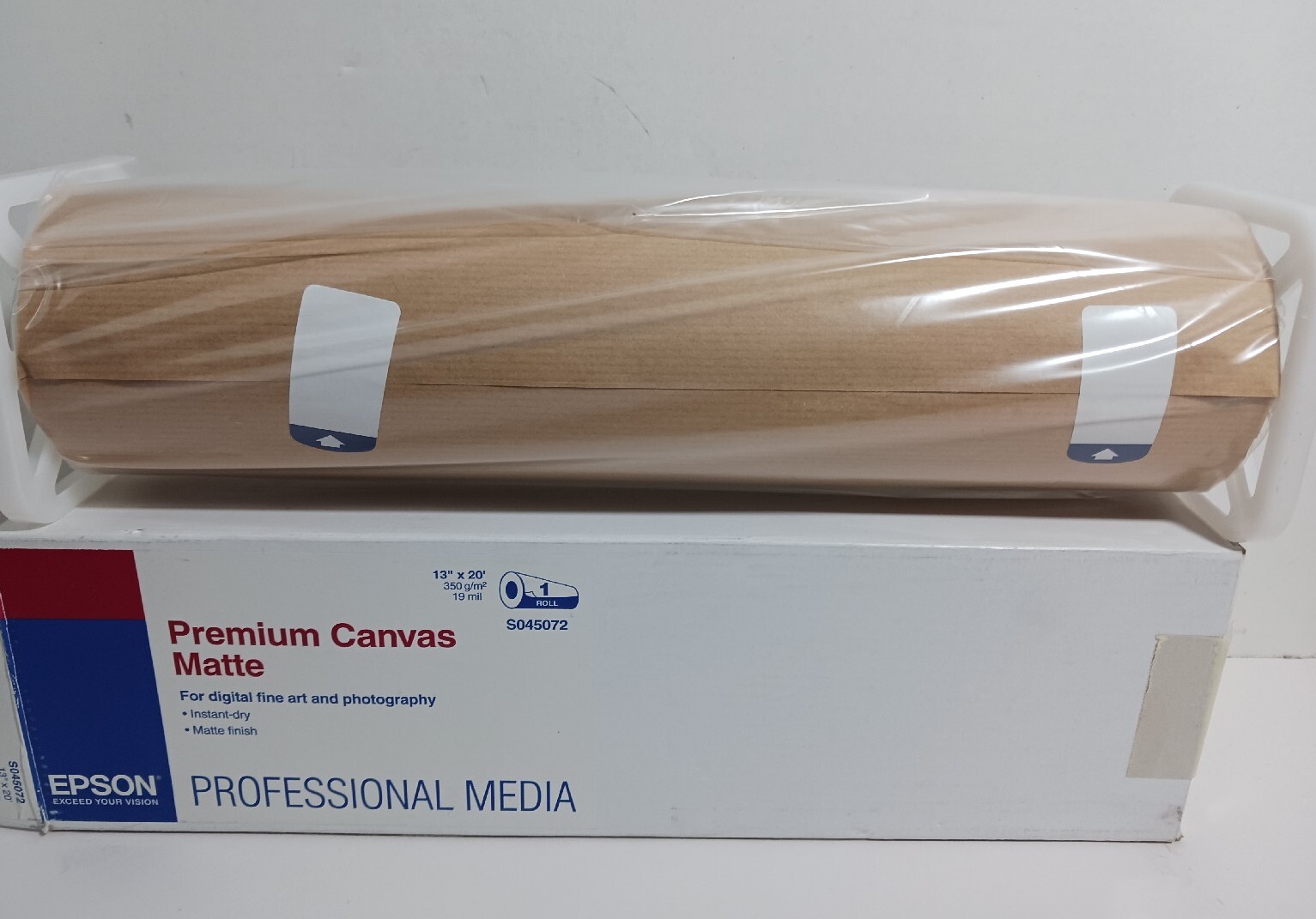 Epson Professional Premium Matte Canvas 13 x 20 ft Roll S045072 New